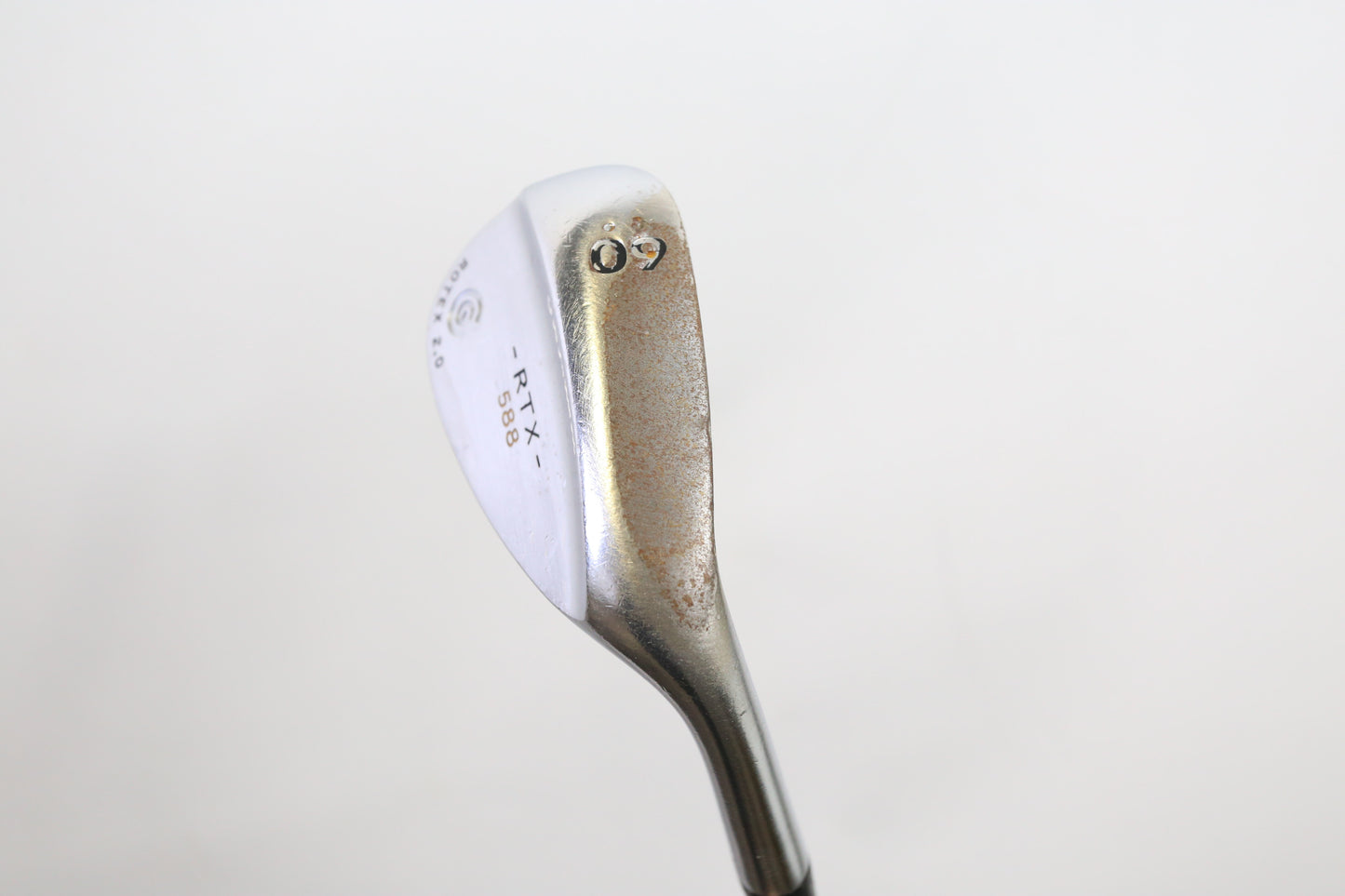 Used Cleveland 588 RTX 2.0 Blade Satin Sand Wedge - Right-Handed - 60 Degrees - Stiff Flex