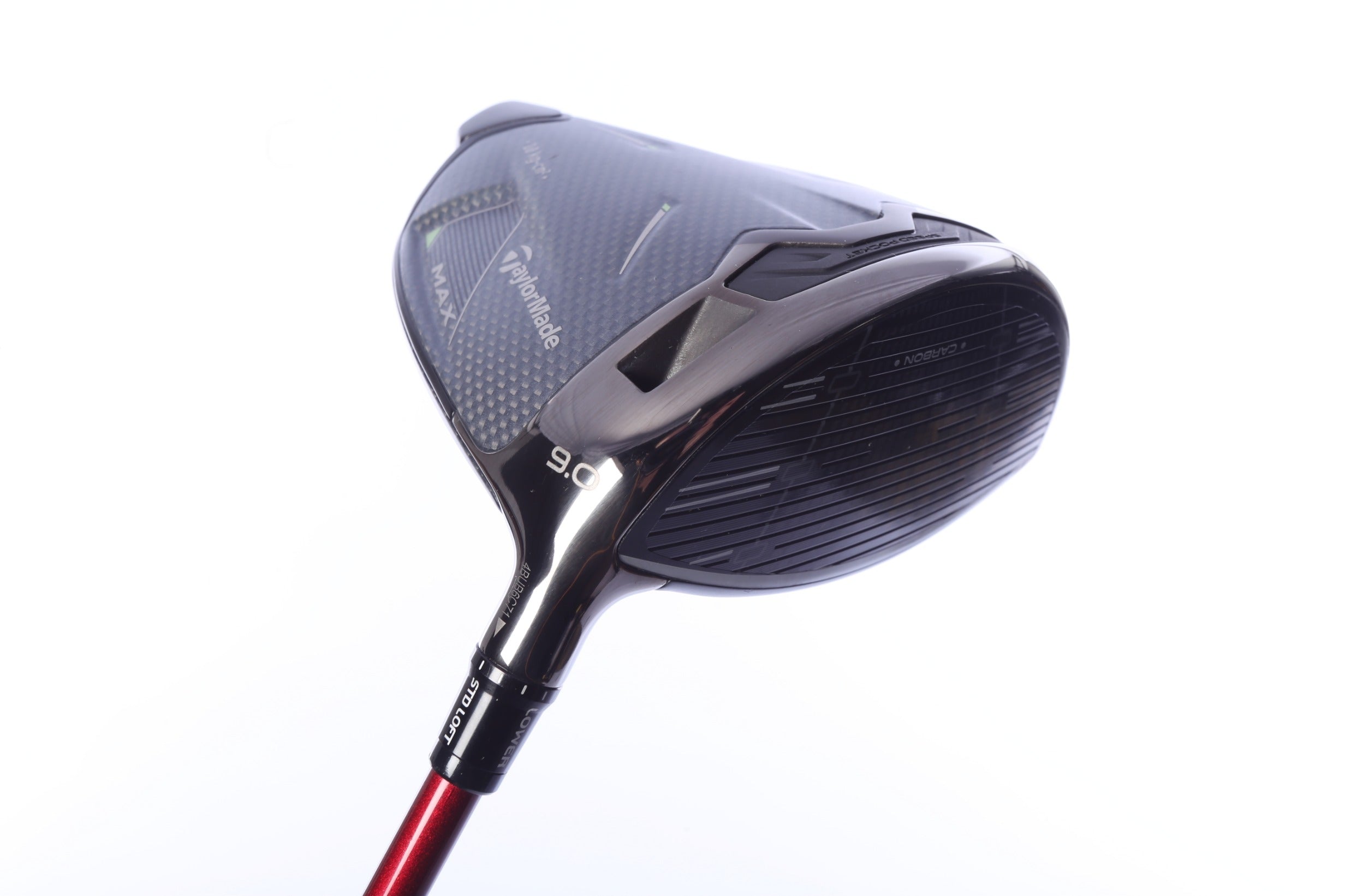 Used TaylorMade Qi35 MAX Driver - 9 Degrees - Extra Stiff Flex Mitsubishi Denali Red - Right-Handed