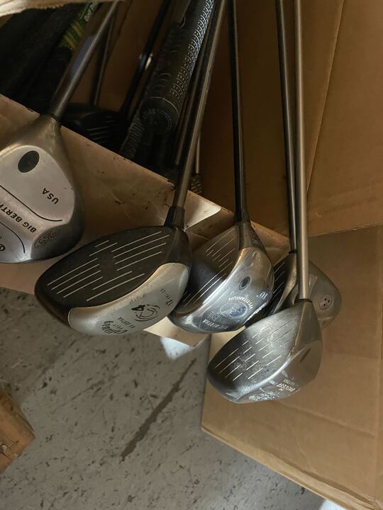 Wholesale Lot of 25 Callaway Big Bertha, Warbird, Hawkeye Drivers
