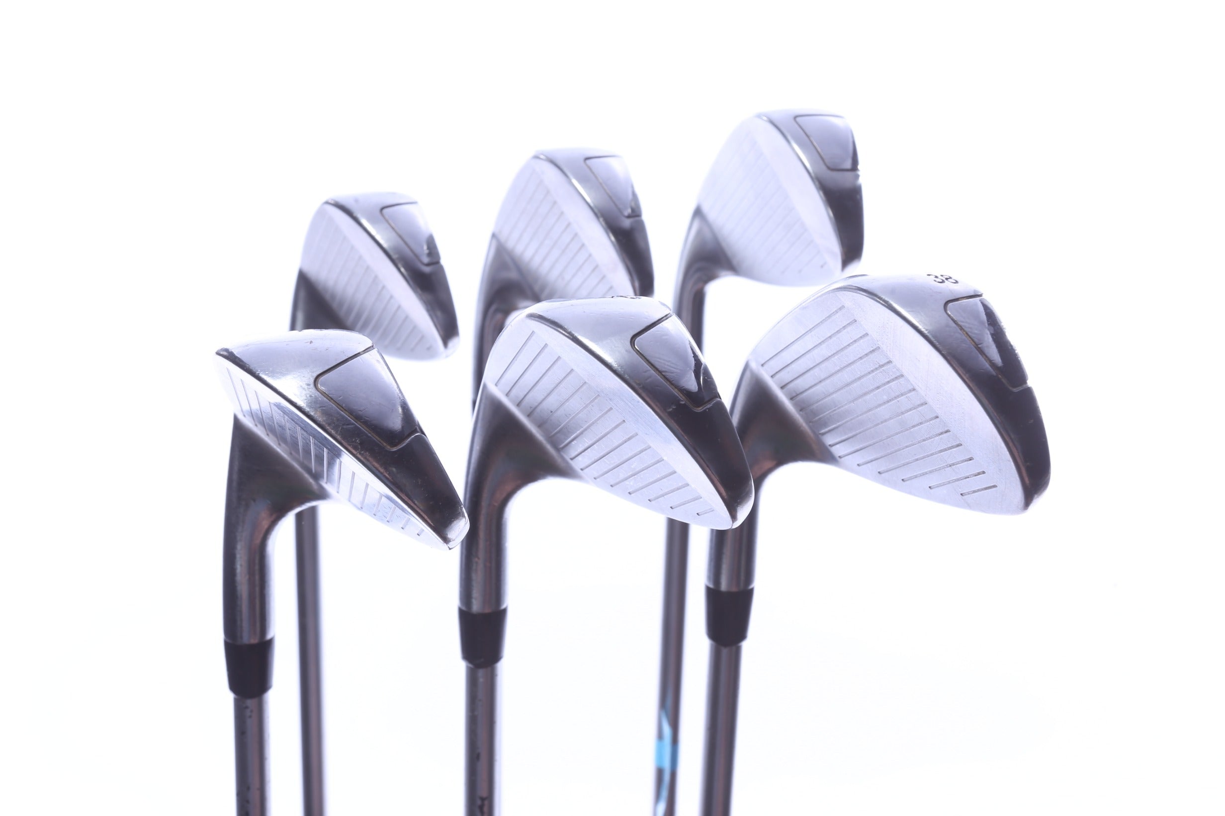 Used Titleist T400 Iron Set - Right-Handed - 7-PW, GW, AW - Regular Flex