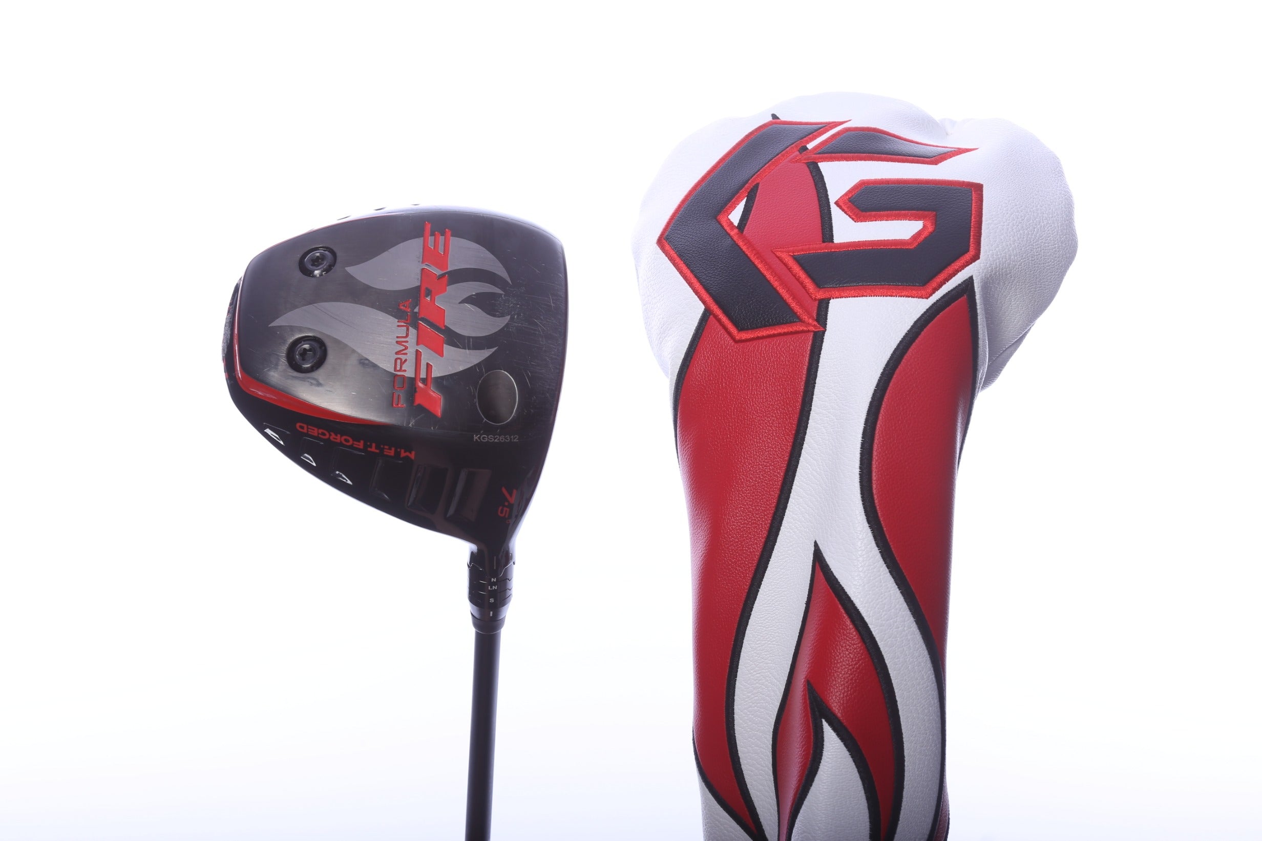 Used Krank Formula Fire Pro Driver - 7.5 Degrees - Stiff Flex Fujikura Speeder X - Right-Handed