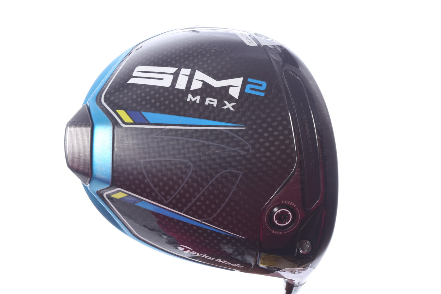 Used TaylorMade SIM2 MAX Driver - 9 Degrees - Stiff Flex Fujikura XLR8 Pro - Right-Handed-Next Round