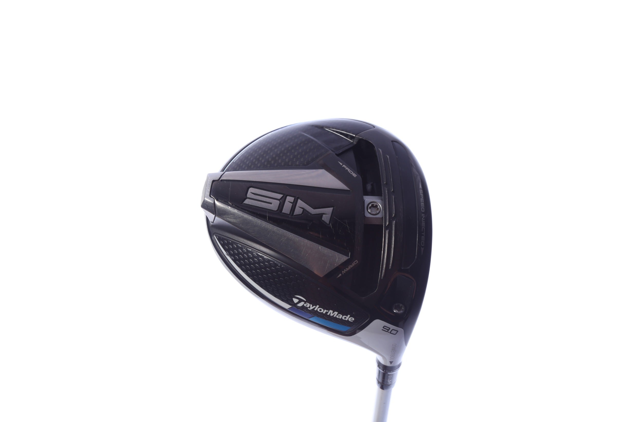 Used TaylorMade SIM Driver - 9 Degrees - Stiff Flex Mitsubishi FUBUKI ZT - Right-Handed