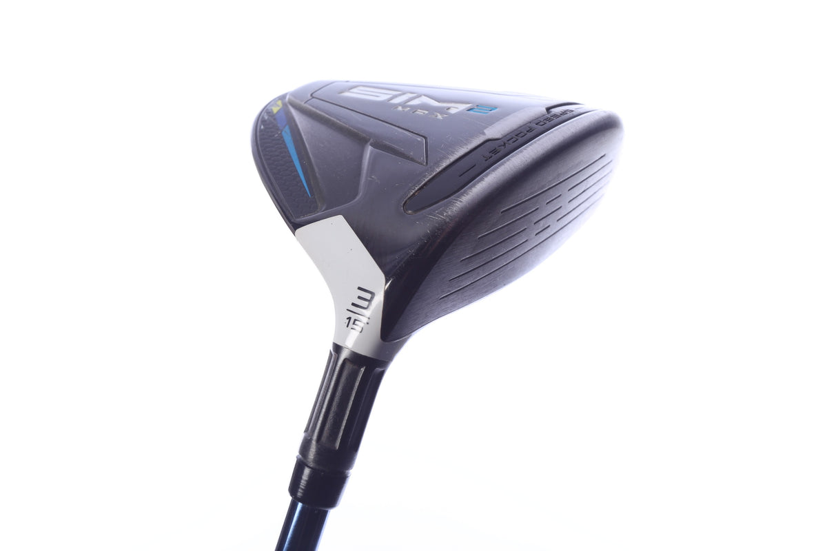 Used TaylorMade SIM2 MAX 3-Wood - Right-Handed - 15 Degrees - Regular Flex