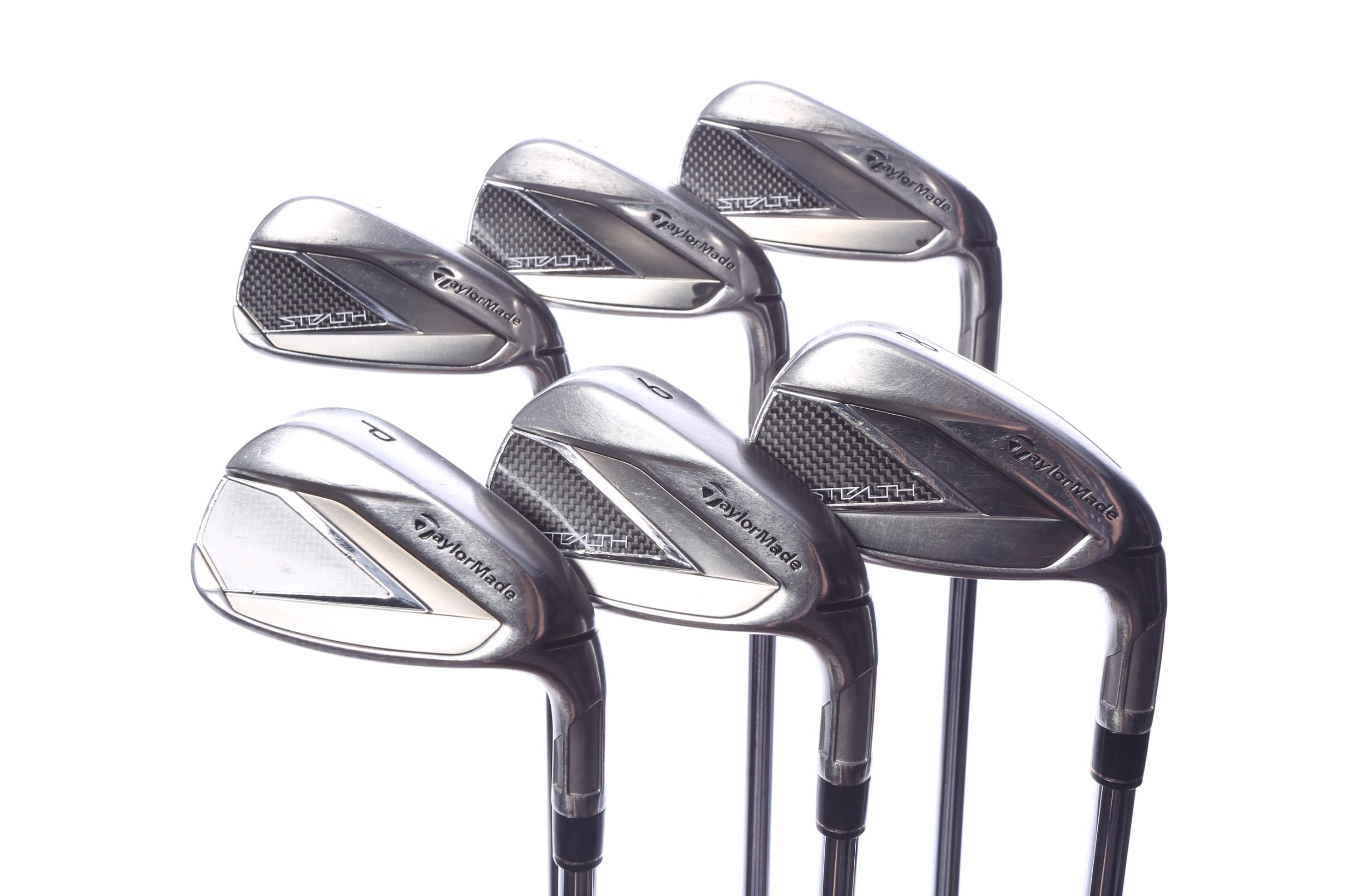 Used TaylorMade STEALTH Iron Set - Right-Handed - 5-PW - Stiff Flex-Next Round