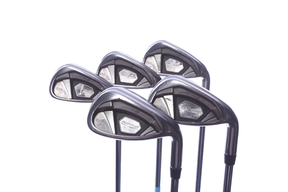 Used Callaway Rogue X Iron Set - Right-Handed - 6-PW - Stiff Flex-Next Round