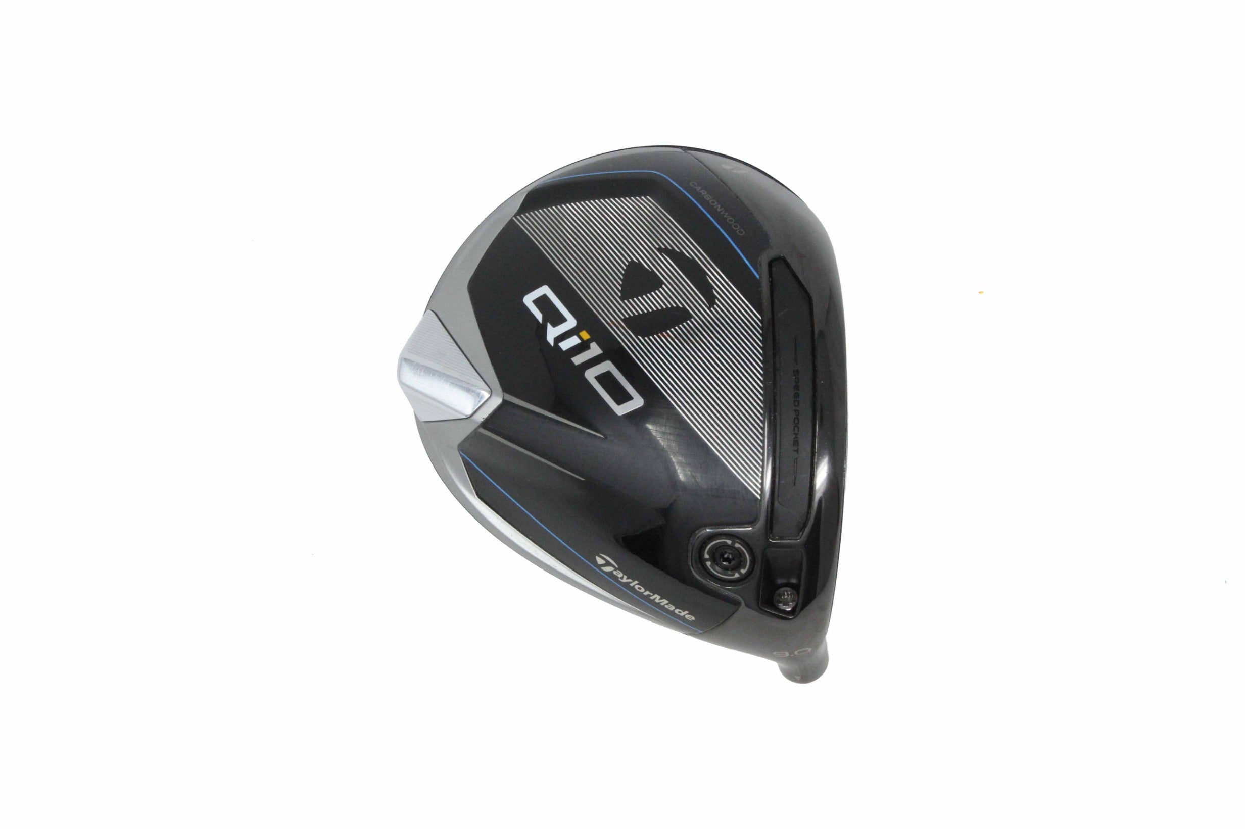 Used TaylorMade Qi10 Driver - HEAD ONLY - Right-Handed - 9 Degrees