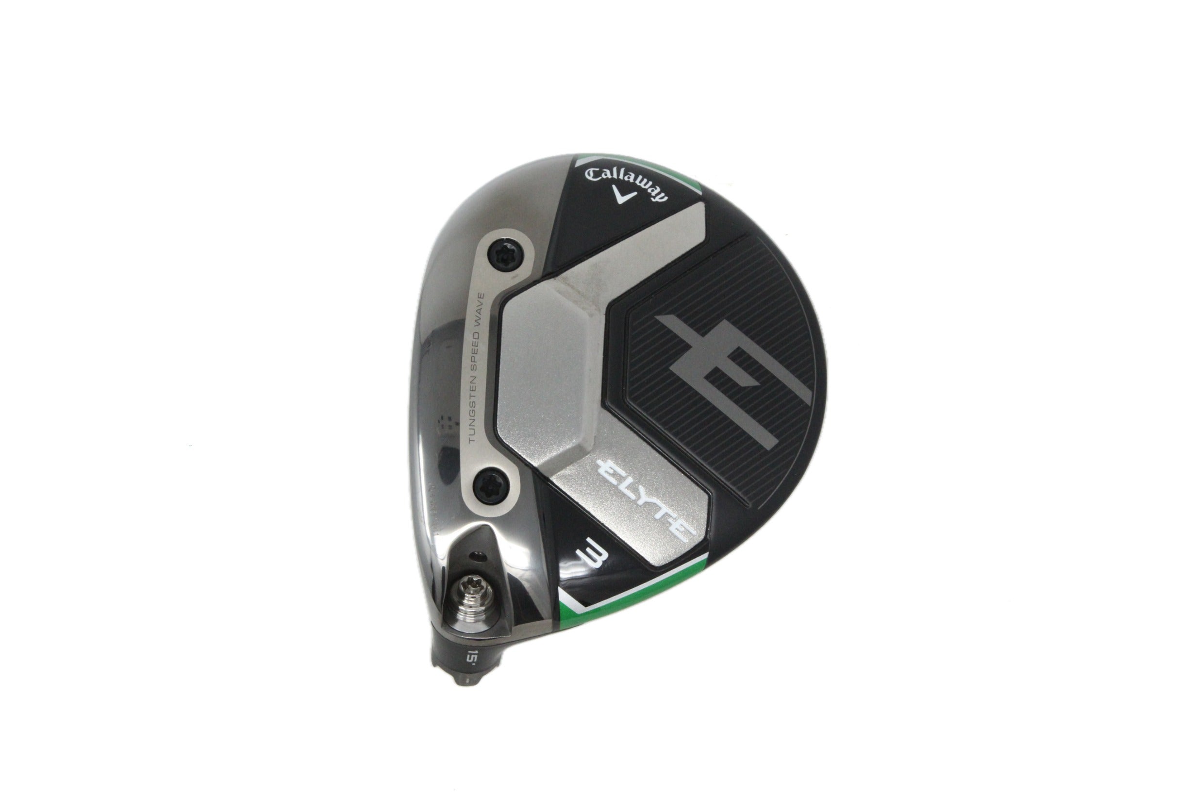 Used Callaway Elyte 3-Wood - HEAD ONLY - Left-Handed - 15 Degrees-Next Round