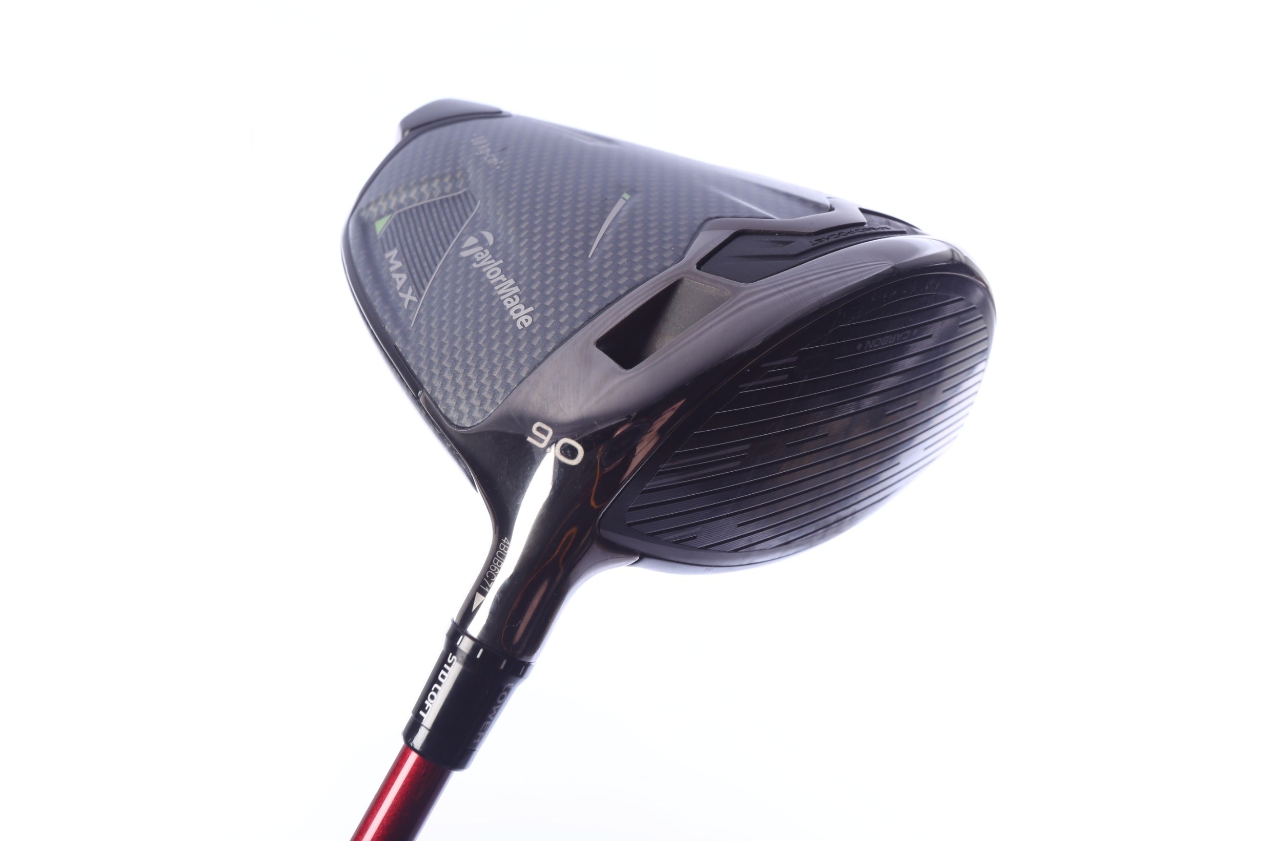 Used TaylorMade Qi35 MAX Driver - 9 Degrees - Extra Stiff Flex Project X Denali Red - Right-Handed
