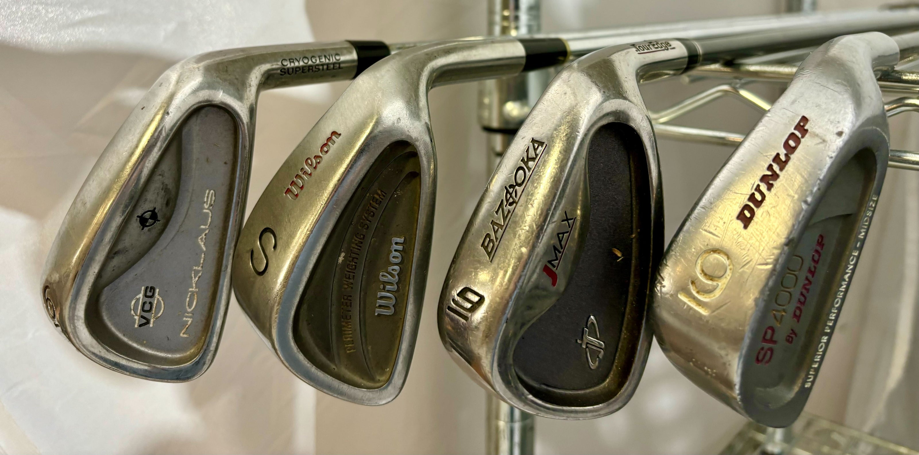 Wholesale Lot of 50 Golf Clubs - Assorted Irons and Wedges-Next Round