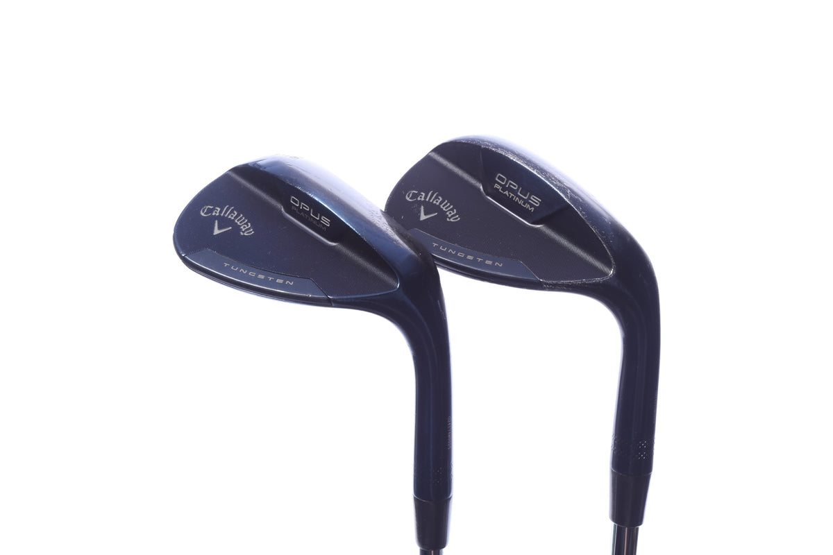 Used Callaway Opus Platinum Blue Wedge Set - Right-Handed - 54*, 58* - Wedge Flex-Next Round