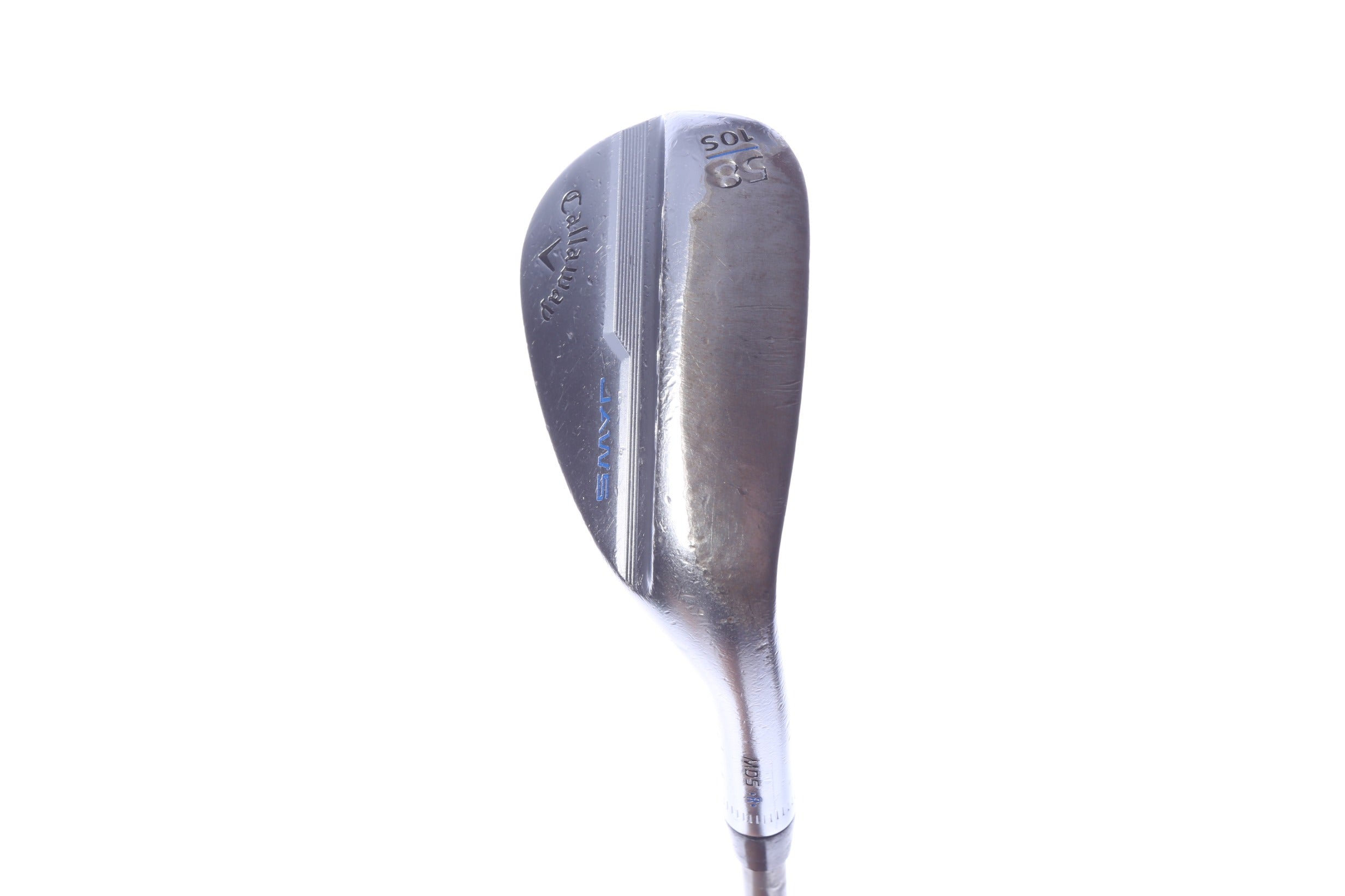 Used Callaway JAWS Forged Chrome Lob Wedge - Right-Handed - 58 Degrees - Regular Flex