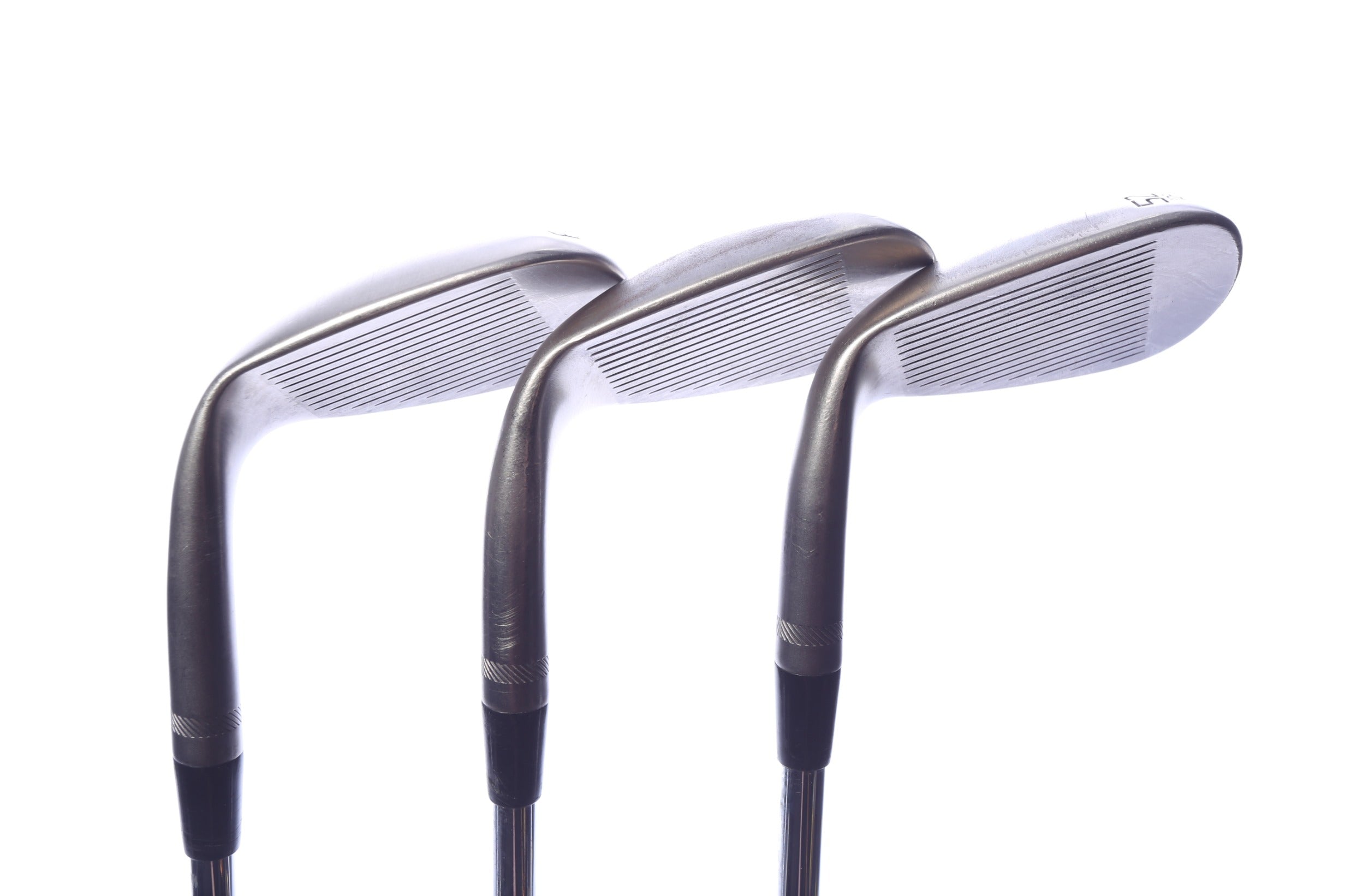 Used Titleist Vokey SM10 Nickel Wedge Set - Right-Handed - 52*, 56*, 60* - Stiff Flex