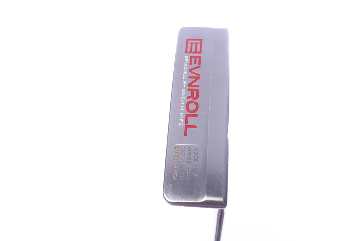 Used Evnroll ER1 Blade Putter - Right-Handed - 34.5 in - Blade