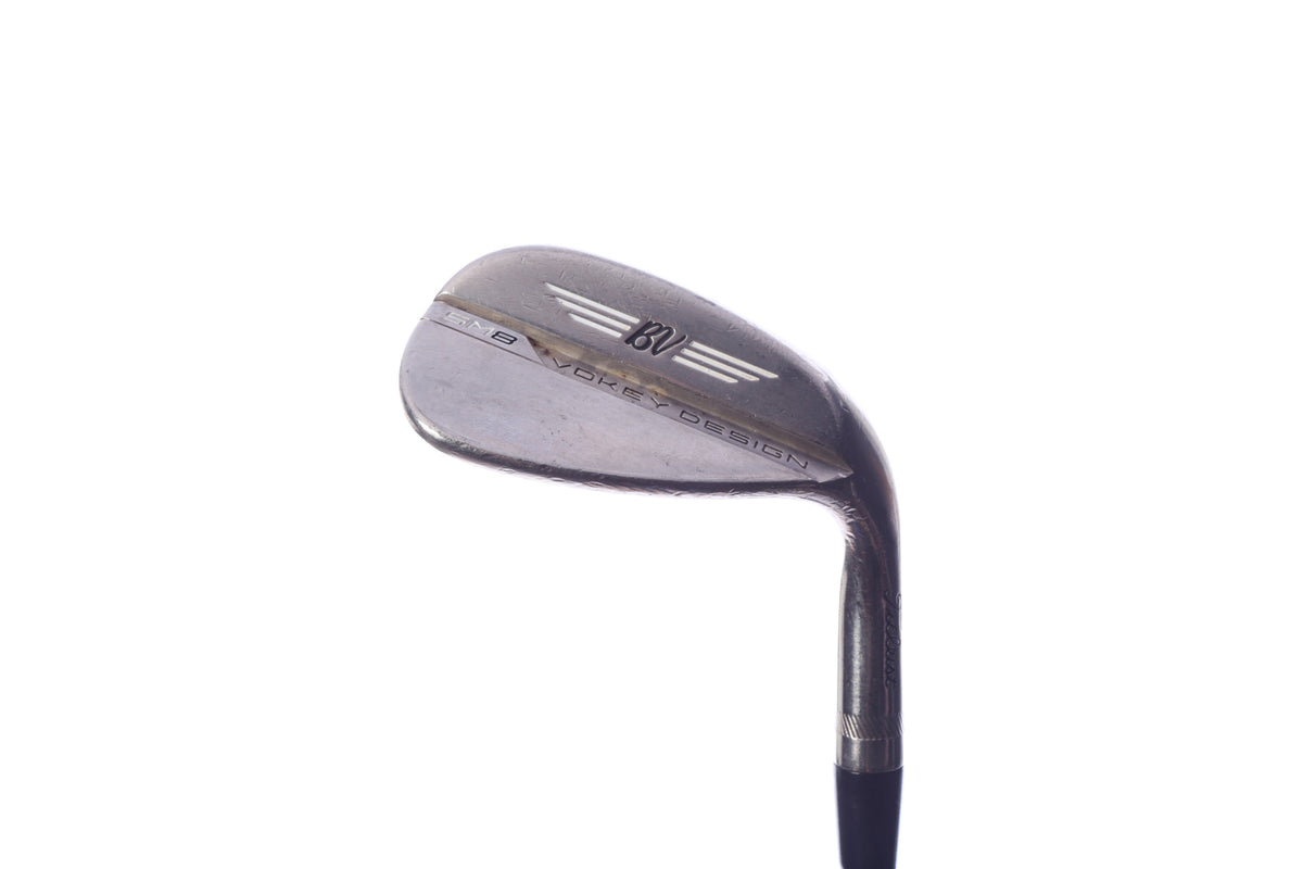 Used Titleist Vokey SM8 Brushed Steel Approach Wedge - Right-Handed - 52 Degrees - Wedge Flex