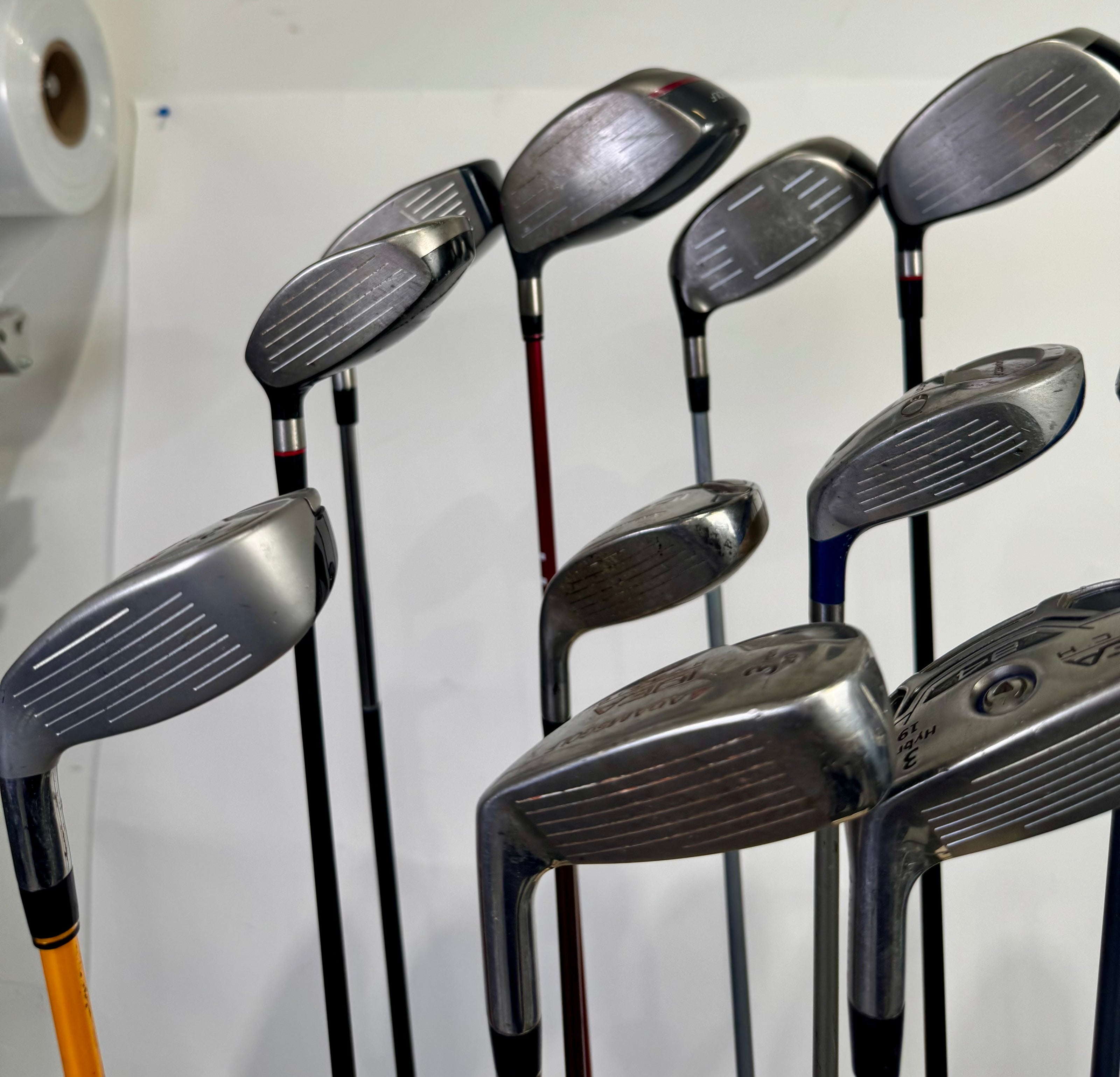 Wholesale Lot of 24 Adams Drivers, Fairway Woods, And Hybrids-Next Round