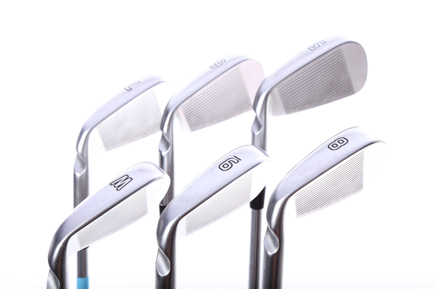 Used Ping i525 Iron Set - Right-Handed - 5-PW - Extra Stiff Flex - Red Dot-Next Round