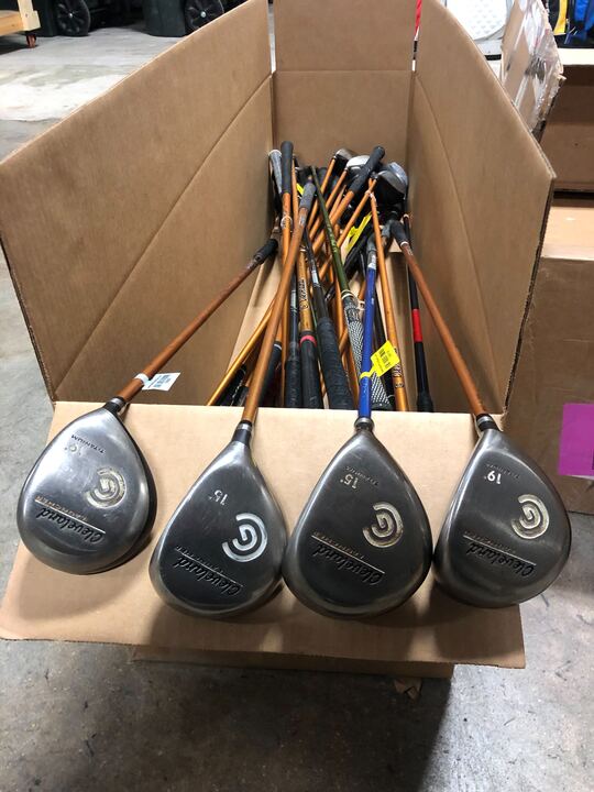 Wholesale Lot of 30 Cleveland Launcher and Launcher Steel Fairway Woods-Next Round