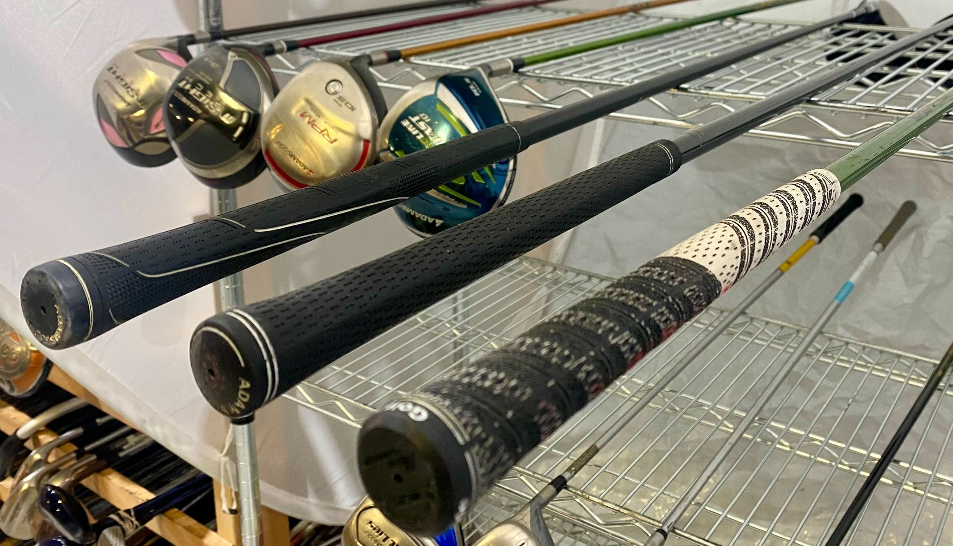 Wholesale Lot of 15 Golf Clubs - Adams Assorted Drivers-Next Round