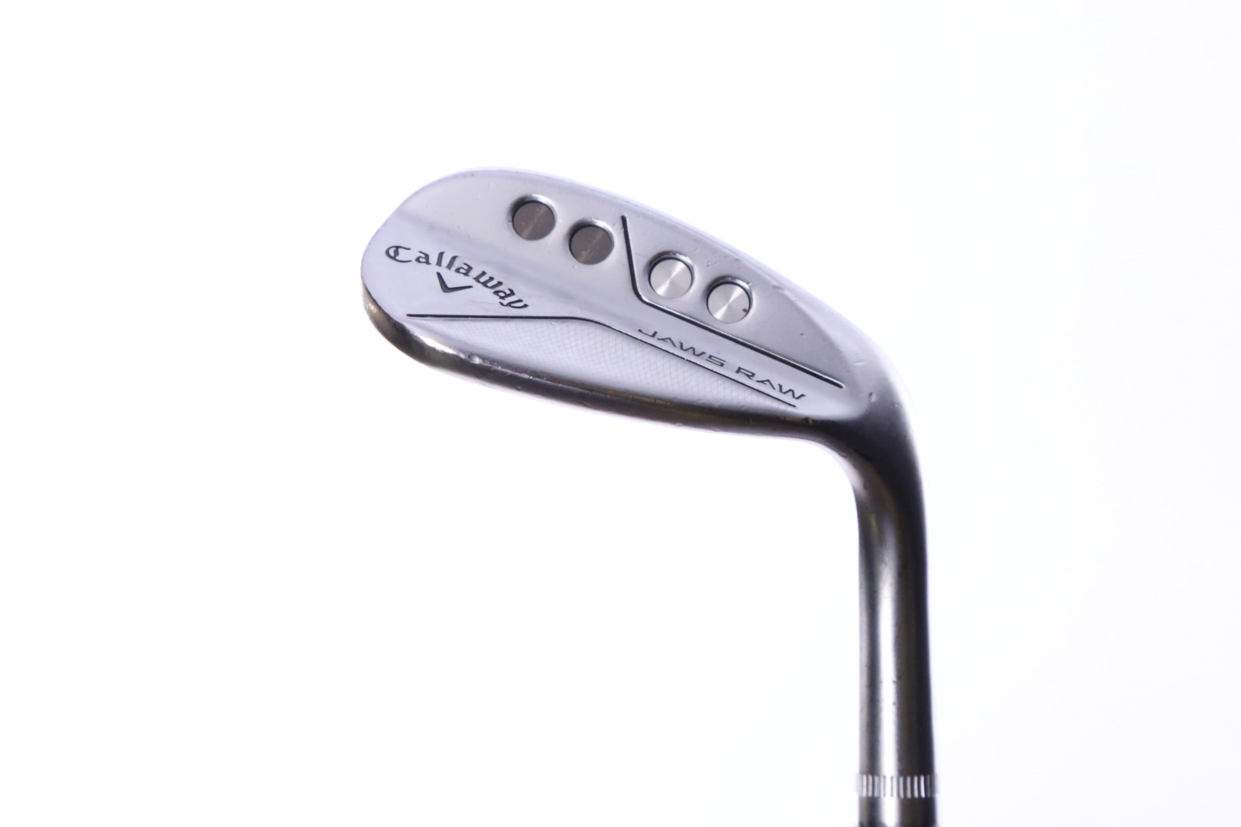 Used Callaway JAWS Raw Chrome Lob Wedge - Right-Handed - 60 Degrees - Wedge Flex