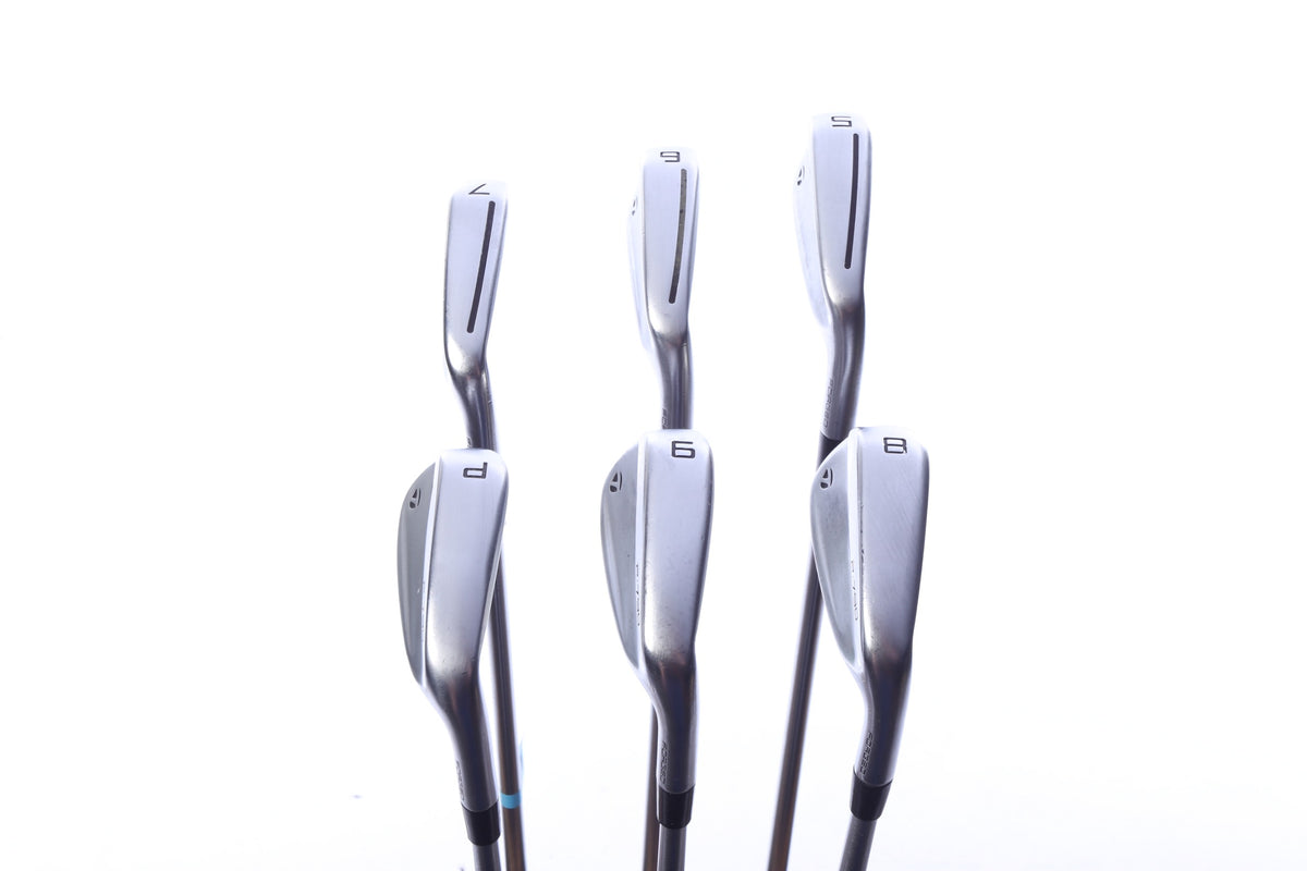 Used TaylorMade 2021 P790 Iron Set - Right-Handed - 5-PW - Stiff Flex