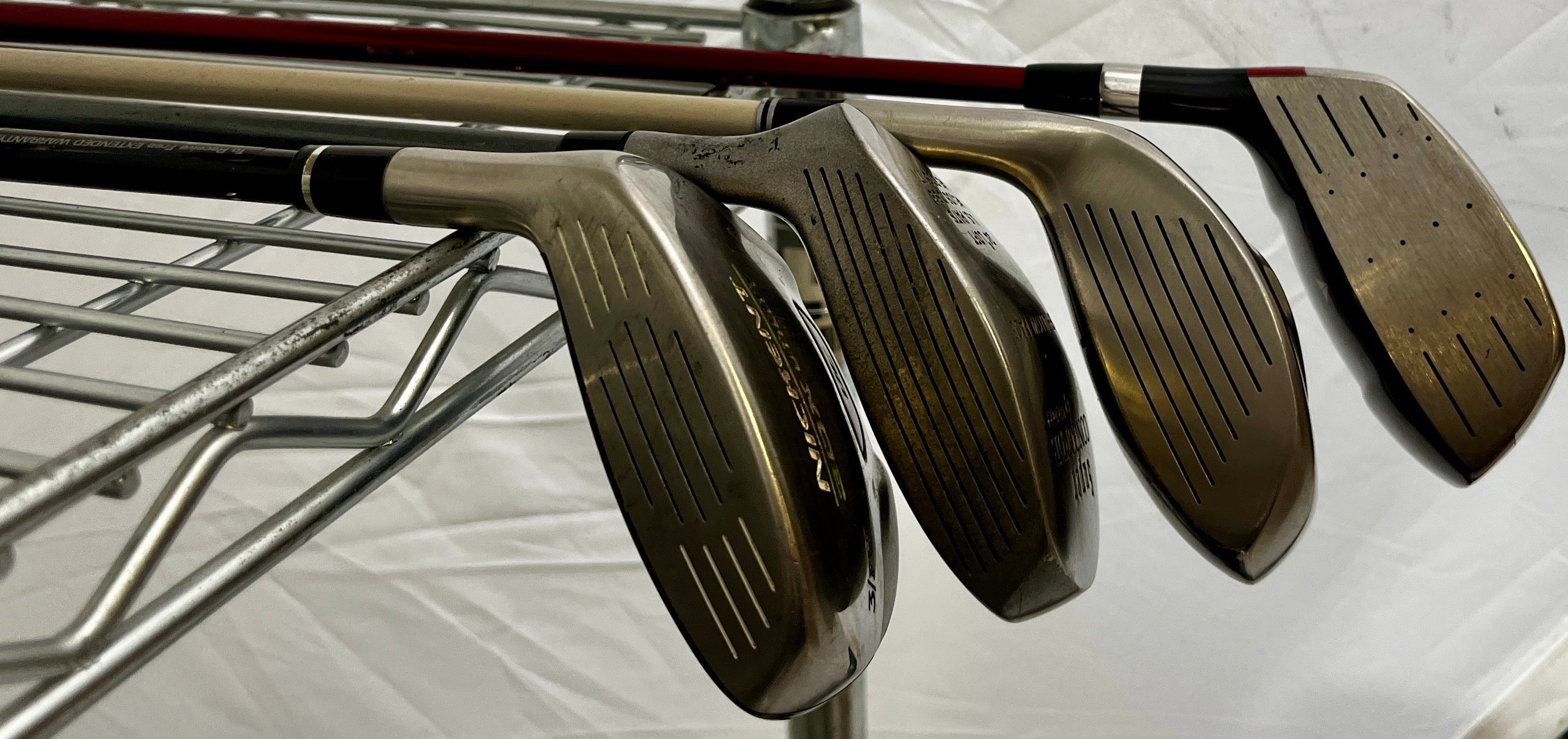 Wholesale Lot of 40 Golf Clubs - Assorted Fairway Woods-Next Round