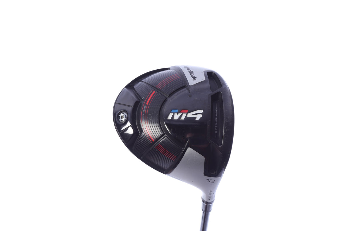 Used TaylorMade M4 Driver - 12 Degrees - Seniors Flex Fujikura ATMOS Red - Right-Handed