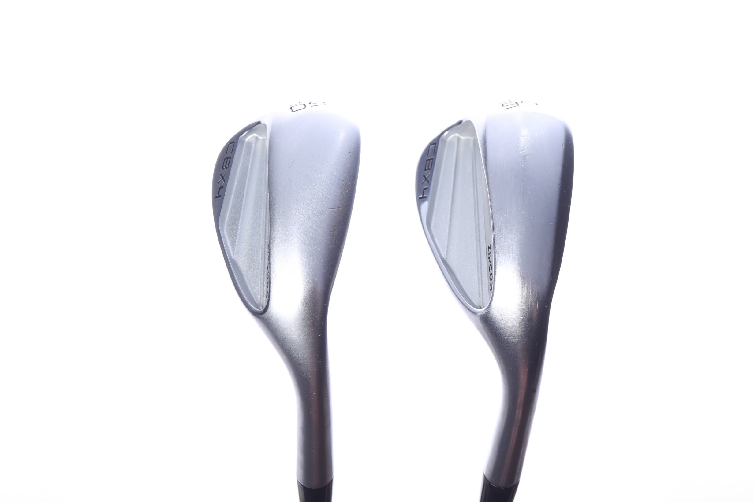 Cleveland CBX 4 ZipCore 56*, 60* Wedge Set RH KBS TOUR Steel Shaft Regular Flex-Next Round