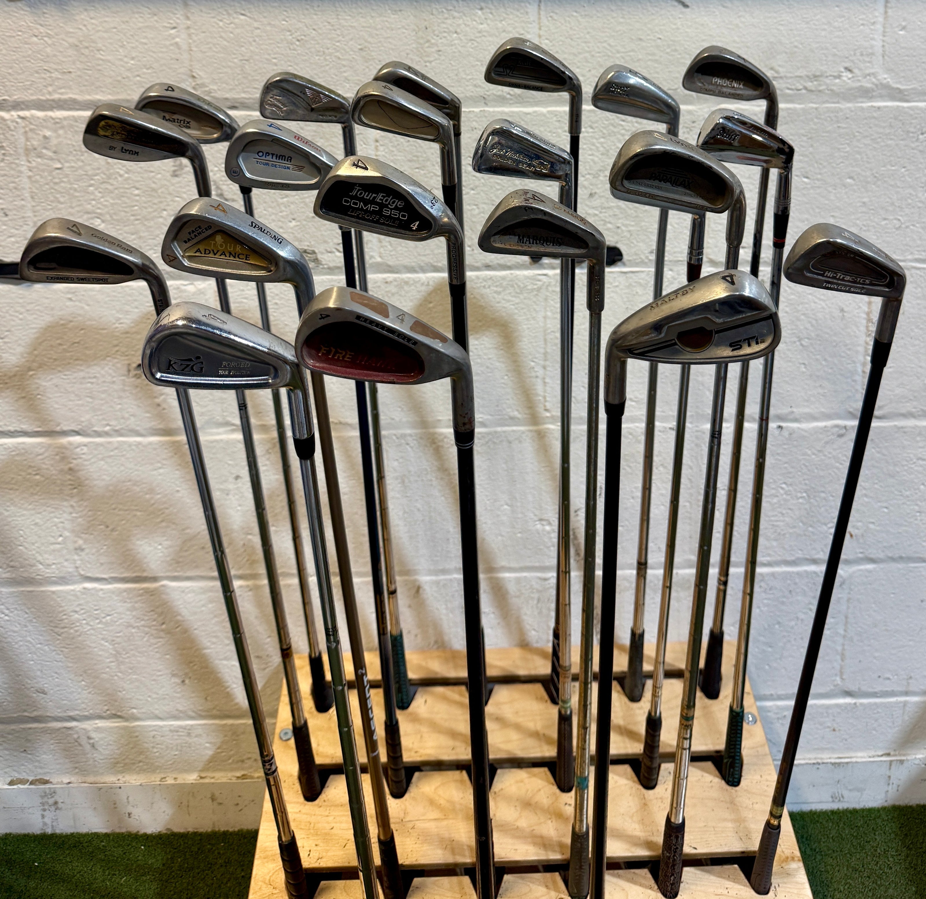 Wholesale Lot of 45 Golf Clubs - Assorted Single Irons-Next Round