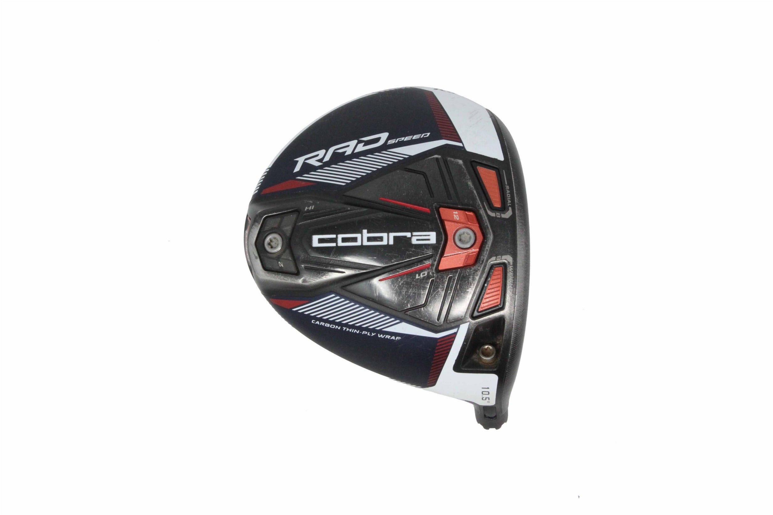 Used Cobra RAD Speed Driver - HEAD ONLY - Right-Handed - 10.5 Degrees