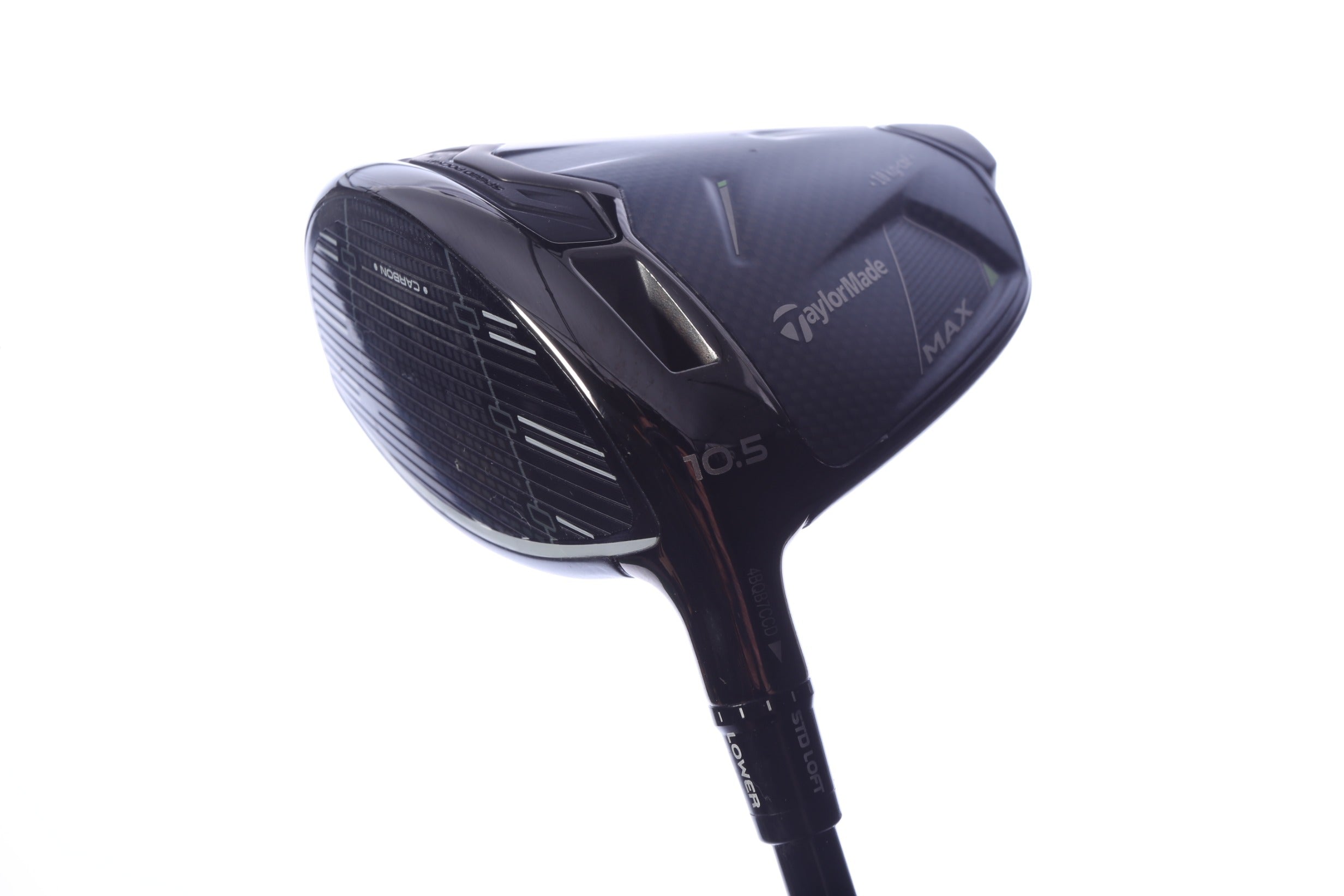 Used TaylorMade Qi35 MAX Driver - 10.5 Degrees - Stiff Flex Project X Hzrdus Smoke RDX Red - Left-Handed
