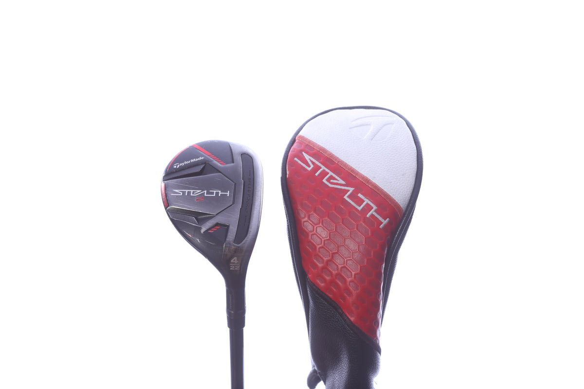 Used TaylorMade STEALTH 2 Rescue 4H Hybrid - Right-Handed - 22 Degrees - Seniors Flex-Next Round