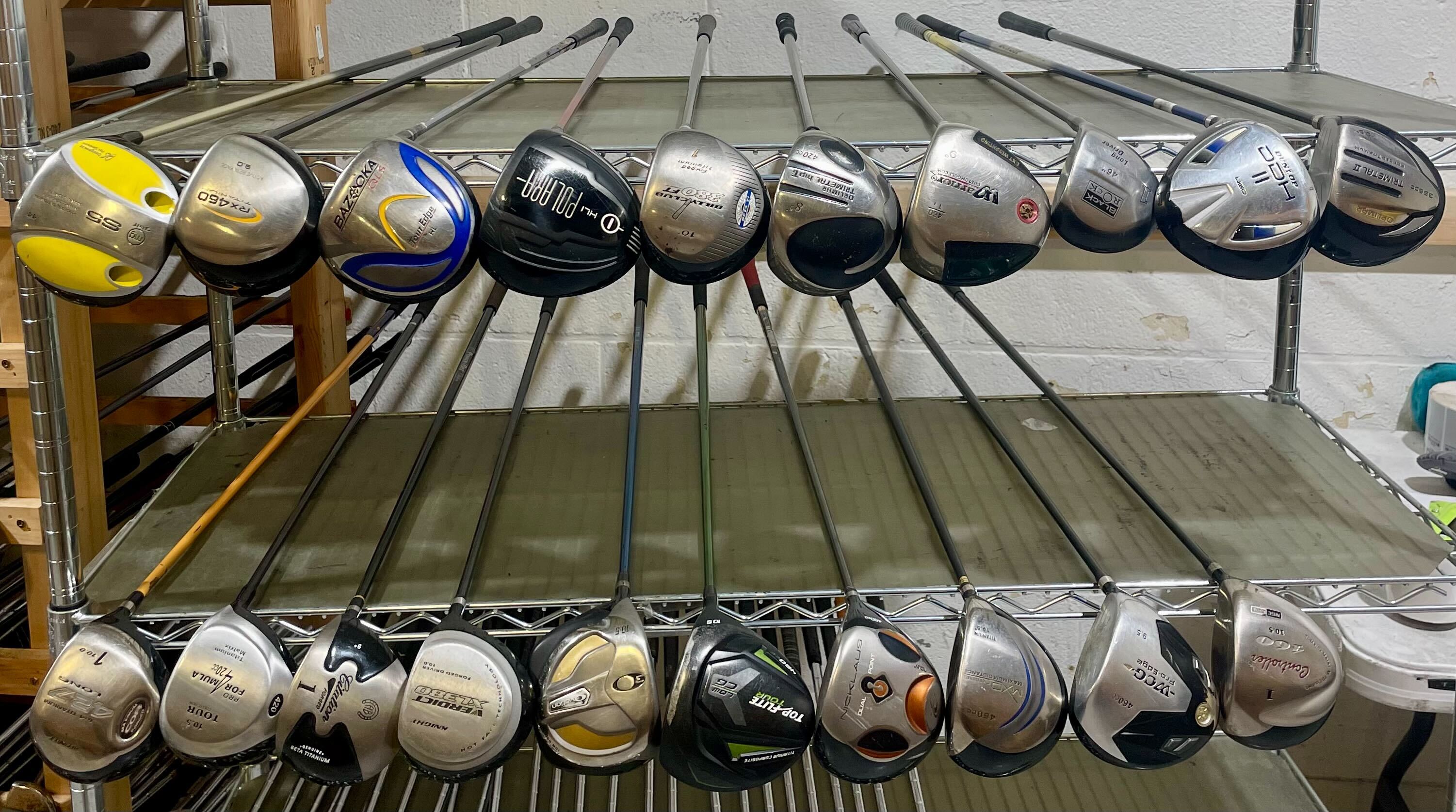 Wholesale Lot of 20 Golf Drivers-Next Round