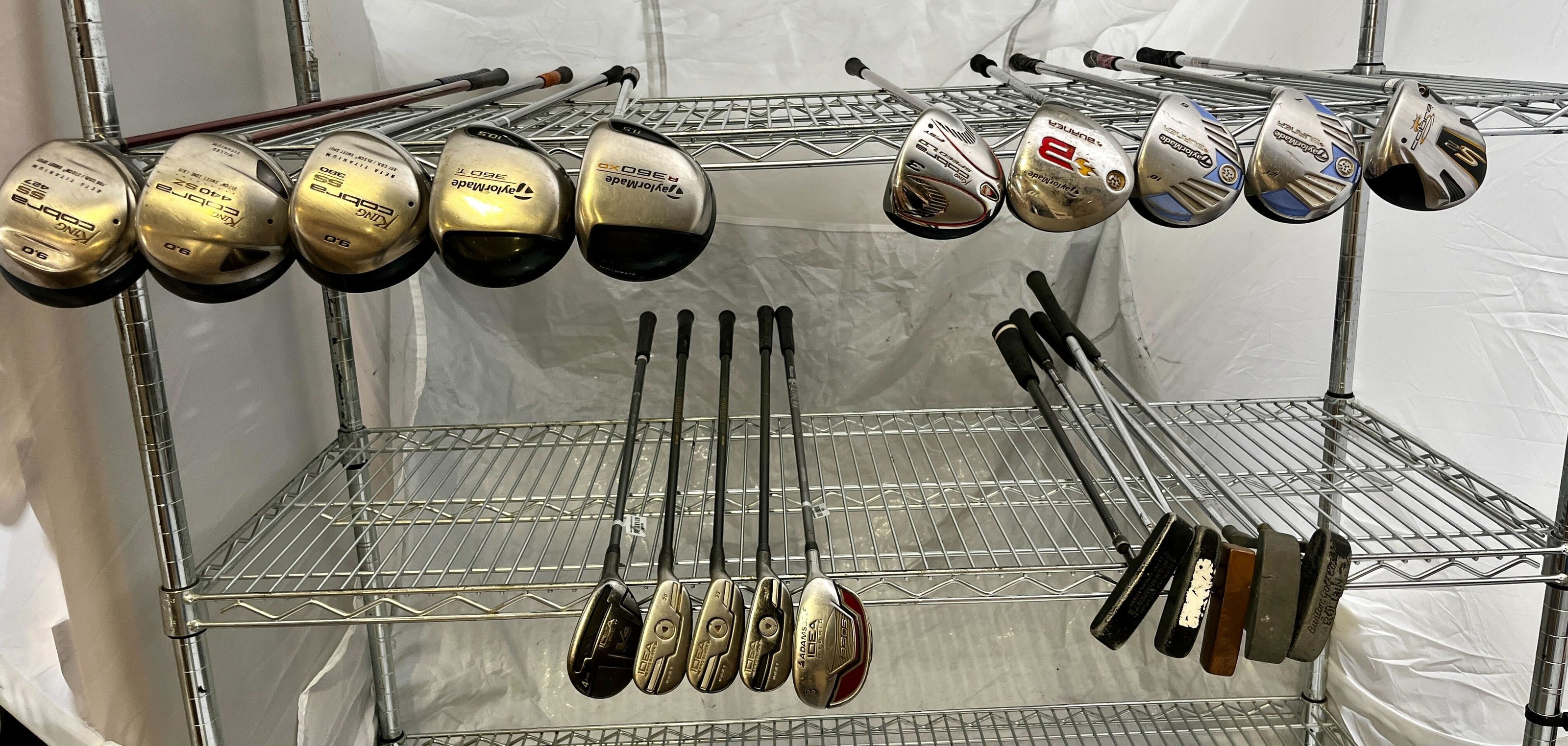 Wholesale Lot of 25 Golf Clubs - Golf Club Sets-Next Round