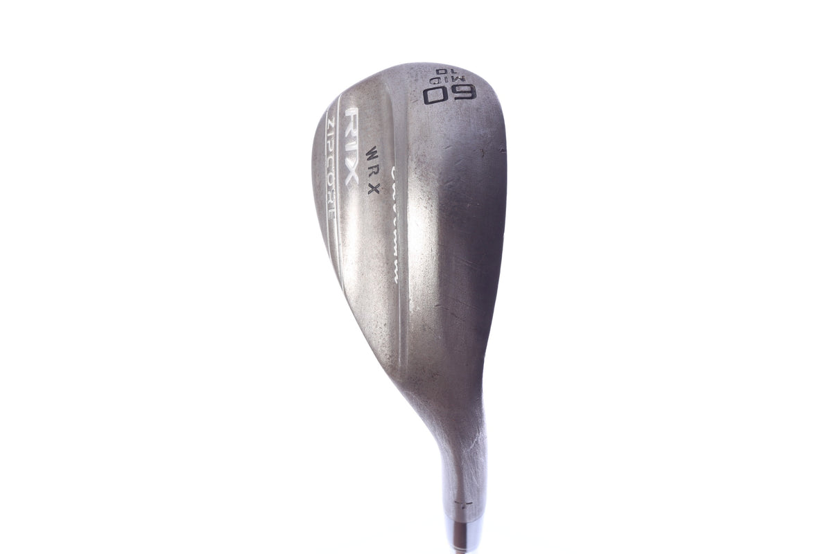 Used Cleveland RTX ZipCore Raw Lob Wedge - Right-Handed - 60 Degrees - Wedge Flex