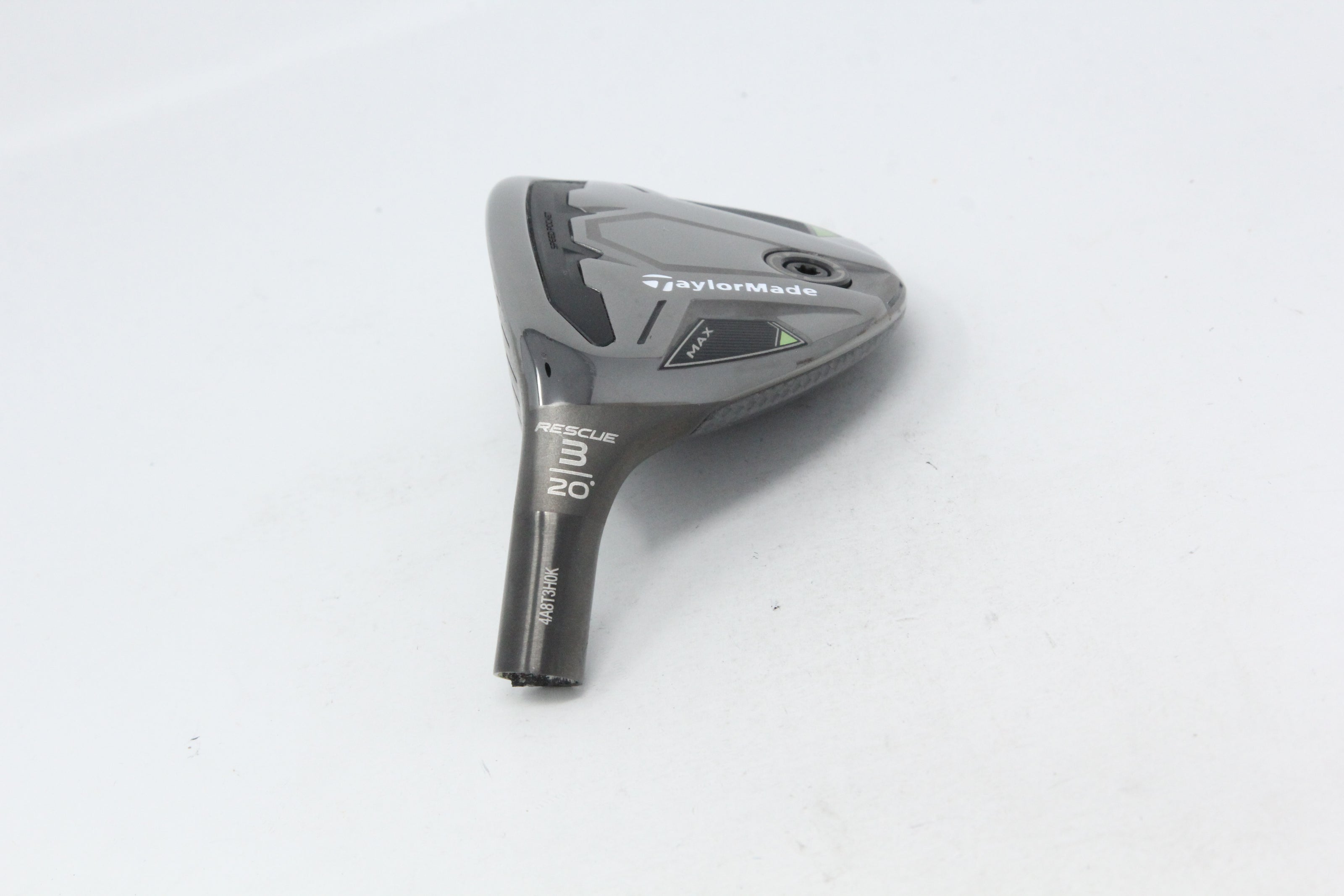 Used TaylorMade Qi35 MAX Rescue 3H - HEAD ONLY - Left-Handed - 20 Degrees-Next Round