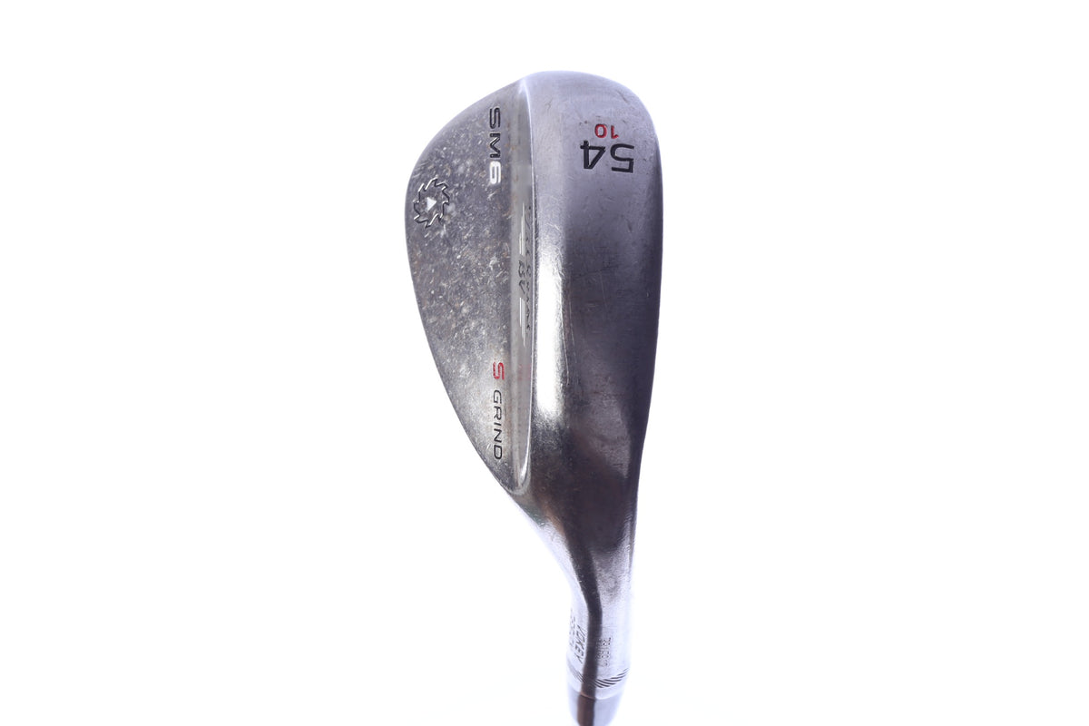 Used Titleist Vokey SM6 Raw Sand Wedge - Right-Handed - 54 Degrees - Wedge Flex