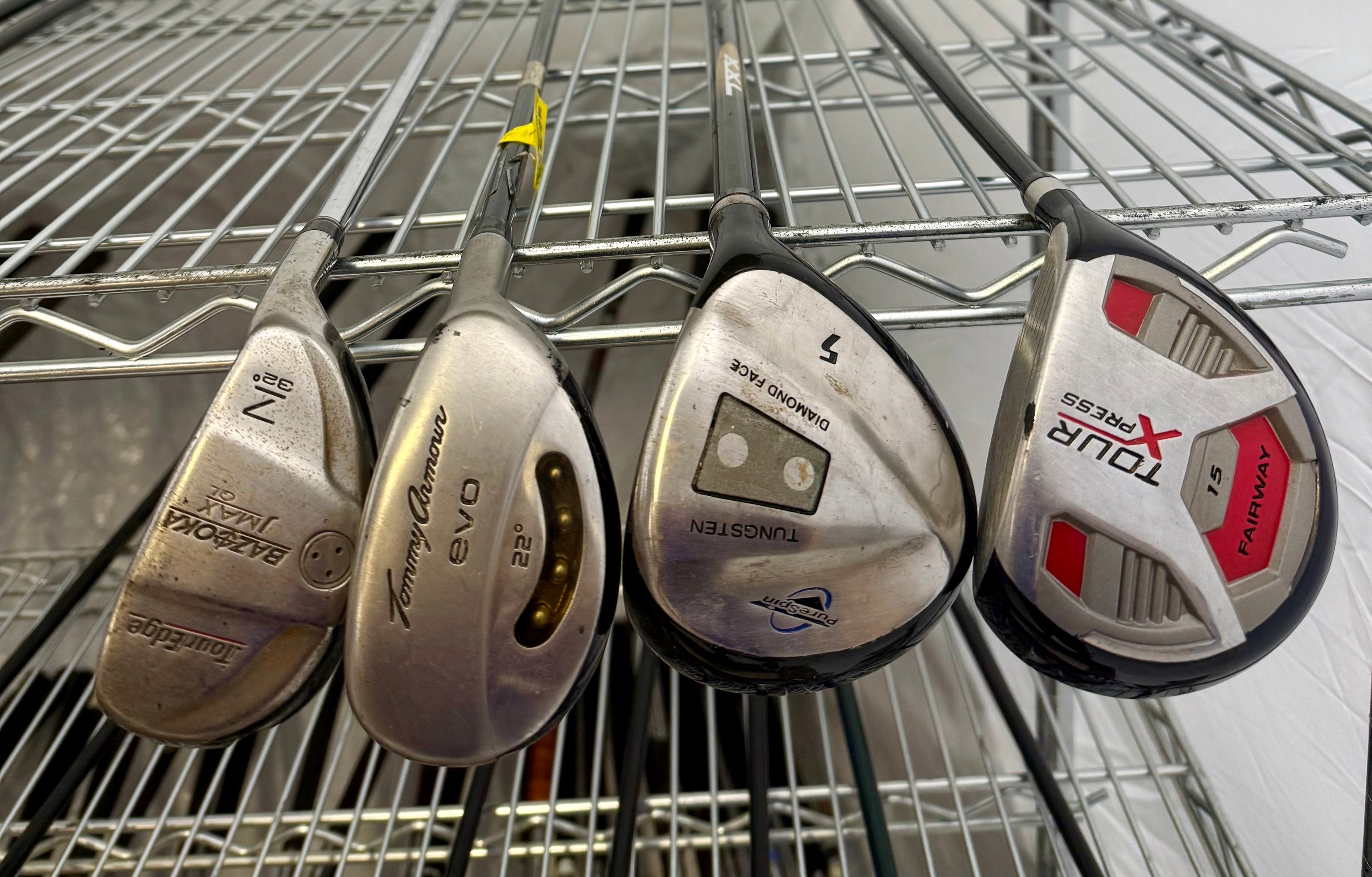 Wholesale Lot of 30 Golf Clubs - Assorted Fairway Woods & Hybrids-Next Round