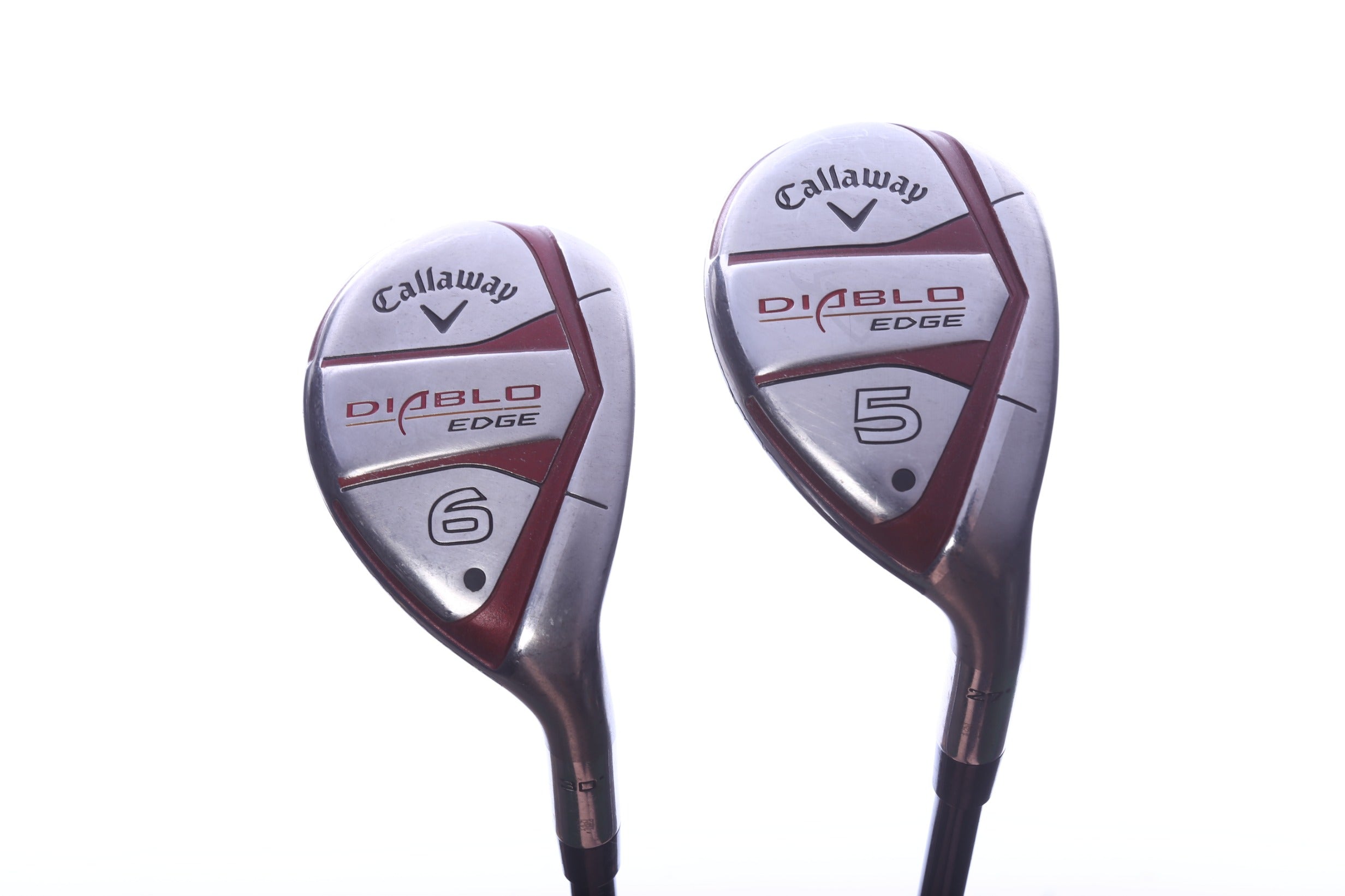 Used Callaway Diablo Edge Hybrid Set - Right-Handed - 5H, 6H - Stiff Flex