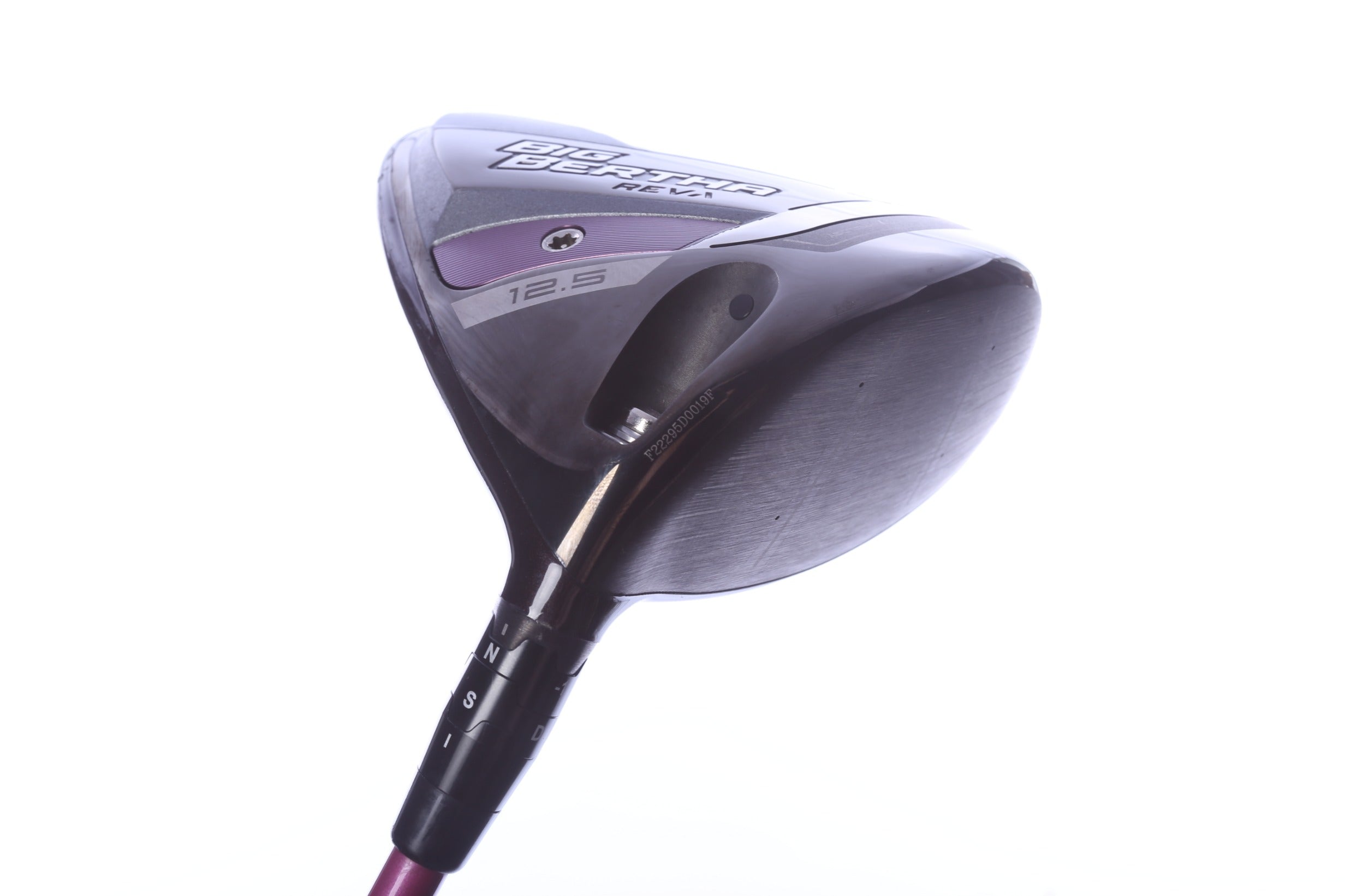 Used Callaway Big Bertha REVA 23 Driver - 12.5 Degrees - Ladies Flex Acer Velocity Pink - Right-Handed-Next Round
