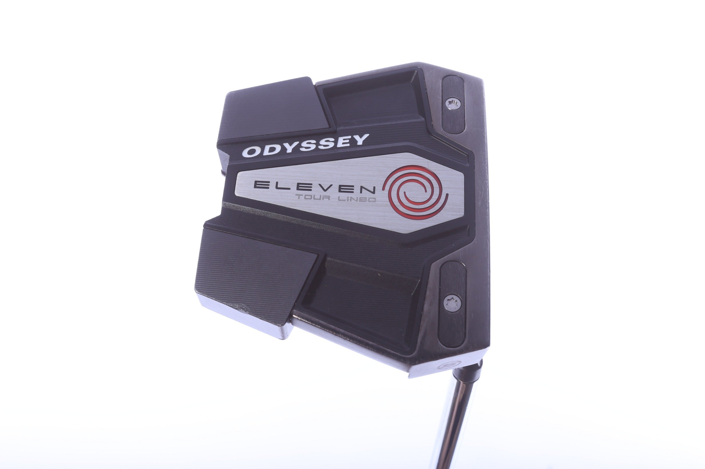 Used Odyssey Eleven Tour Lined S Red Stroke Lab PSTL Putter - Right-Handed - 35 in - Mallet-Next Round
