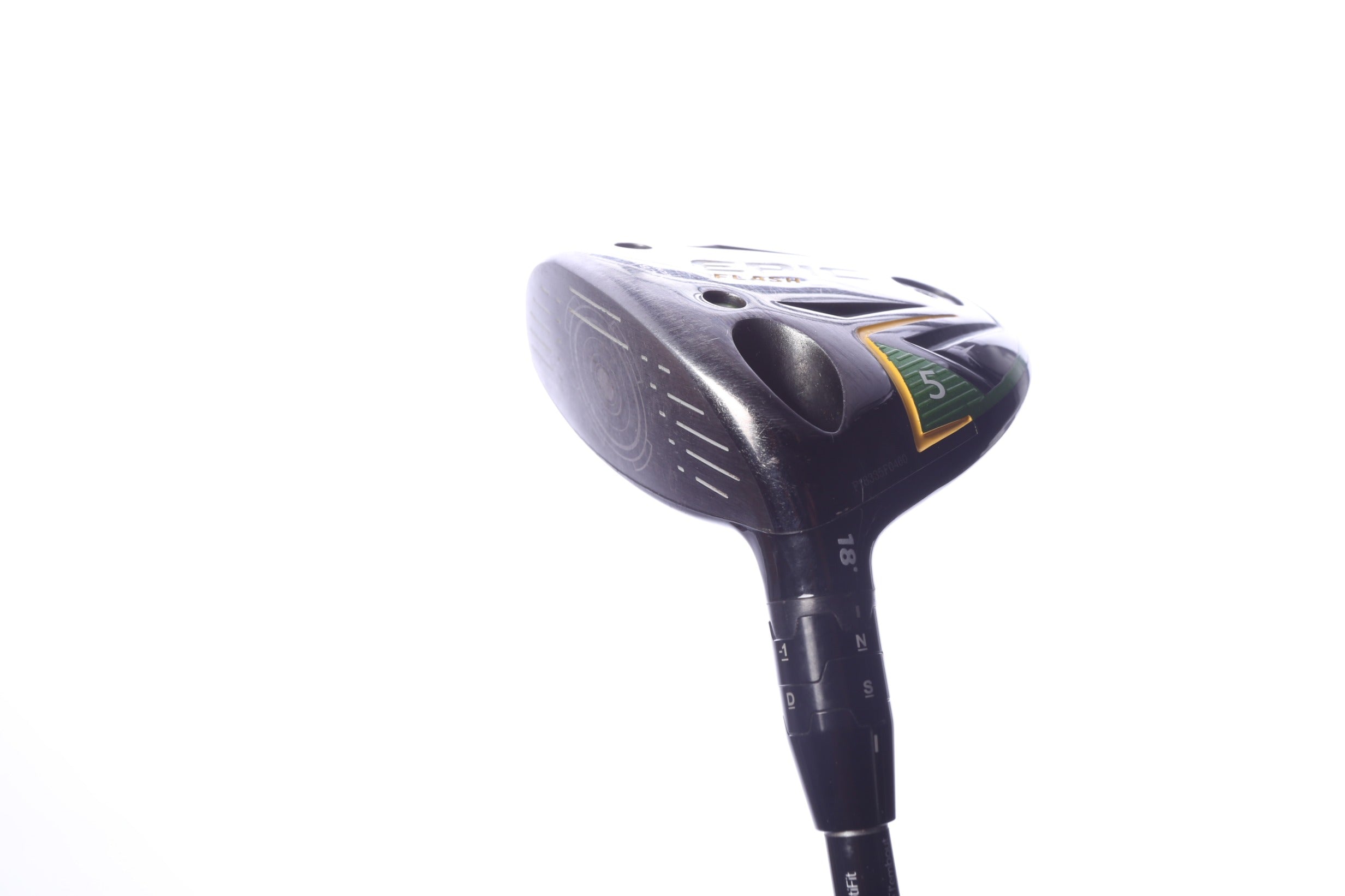 Used Callaway Epic Flash 5-Wood - Left-Handed - 18 Degrees - Seniors Flex-Next Round