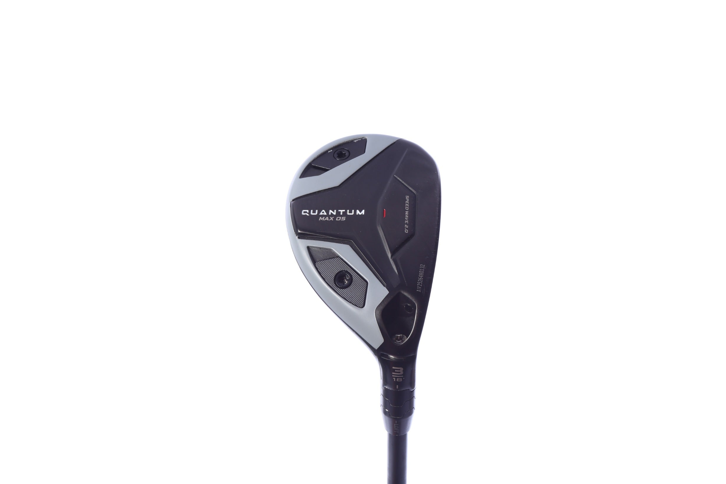 Used Callaway Quantum Max OS 3H Hybrid - Right-Handed - 18 Degrees - Extra Stiff Flex