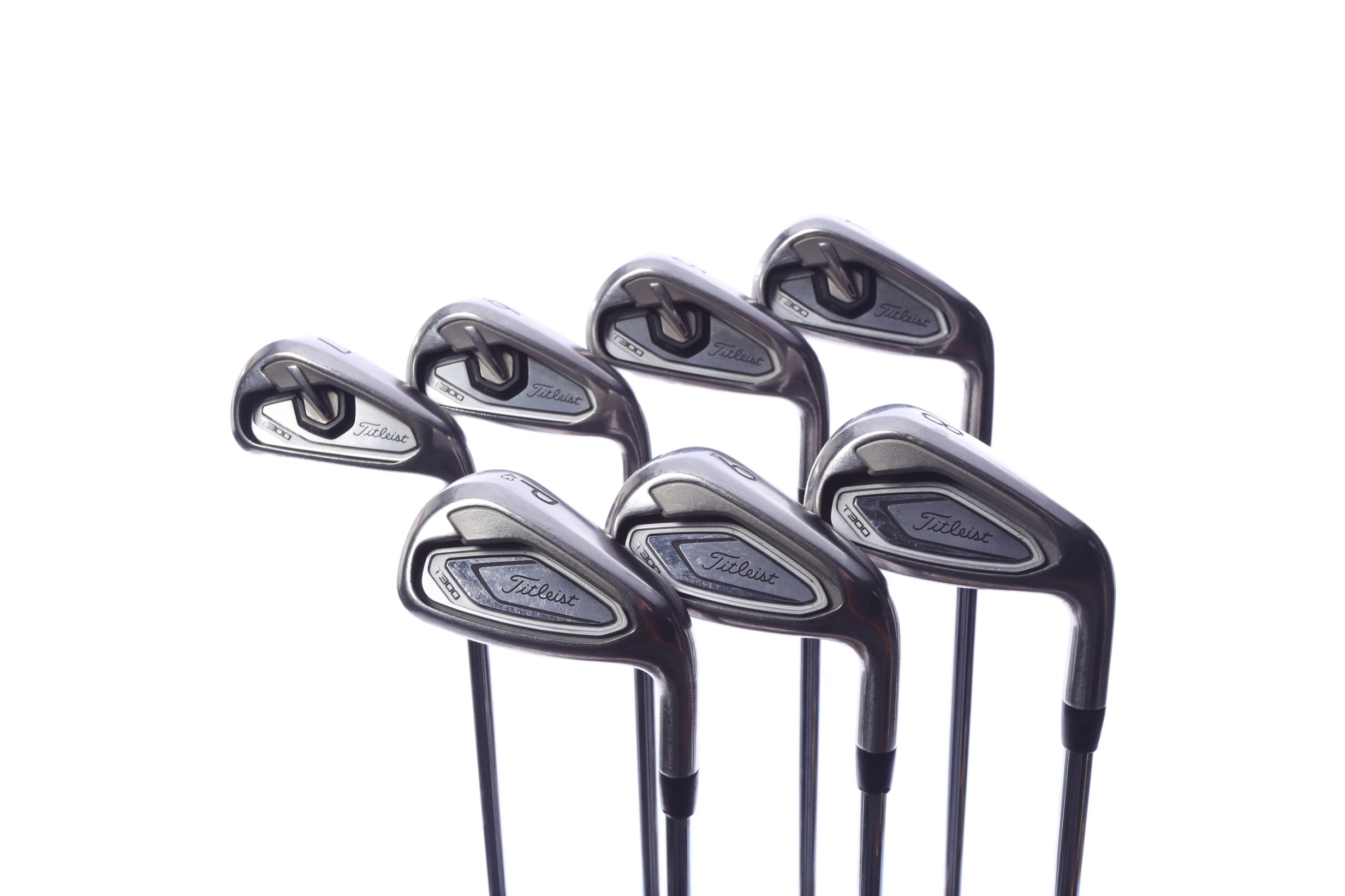 Used Titleist T300 2019 Iron Set - Right-Handed - 4-PW - Stiff Flex