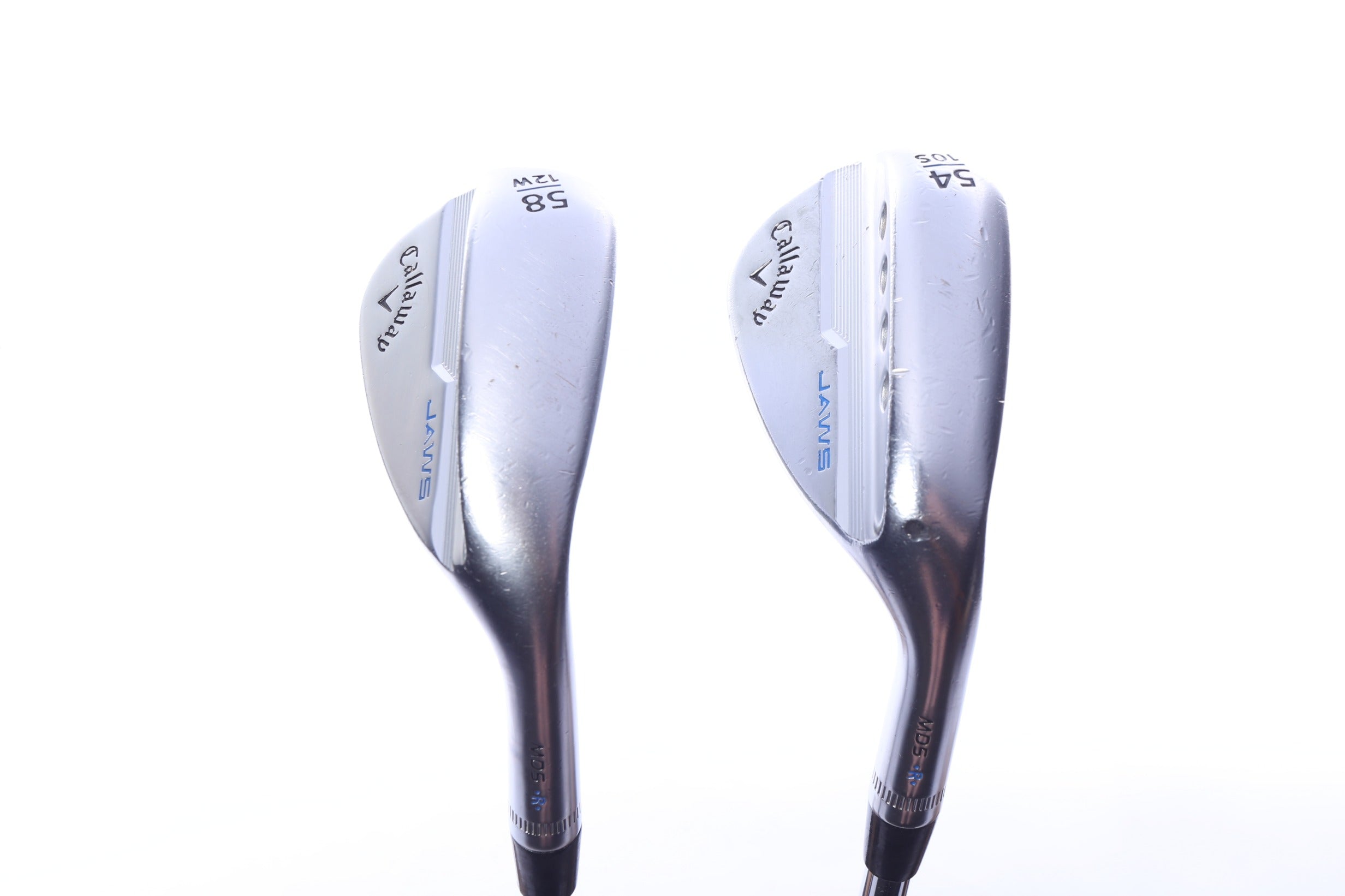 Used Callaway JAWS MD5 Chrome Wedge Set - Right-Handed - 54*, 58* - Wedge Flex
