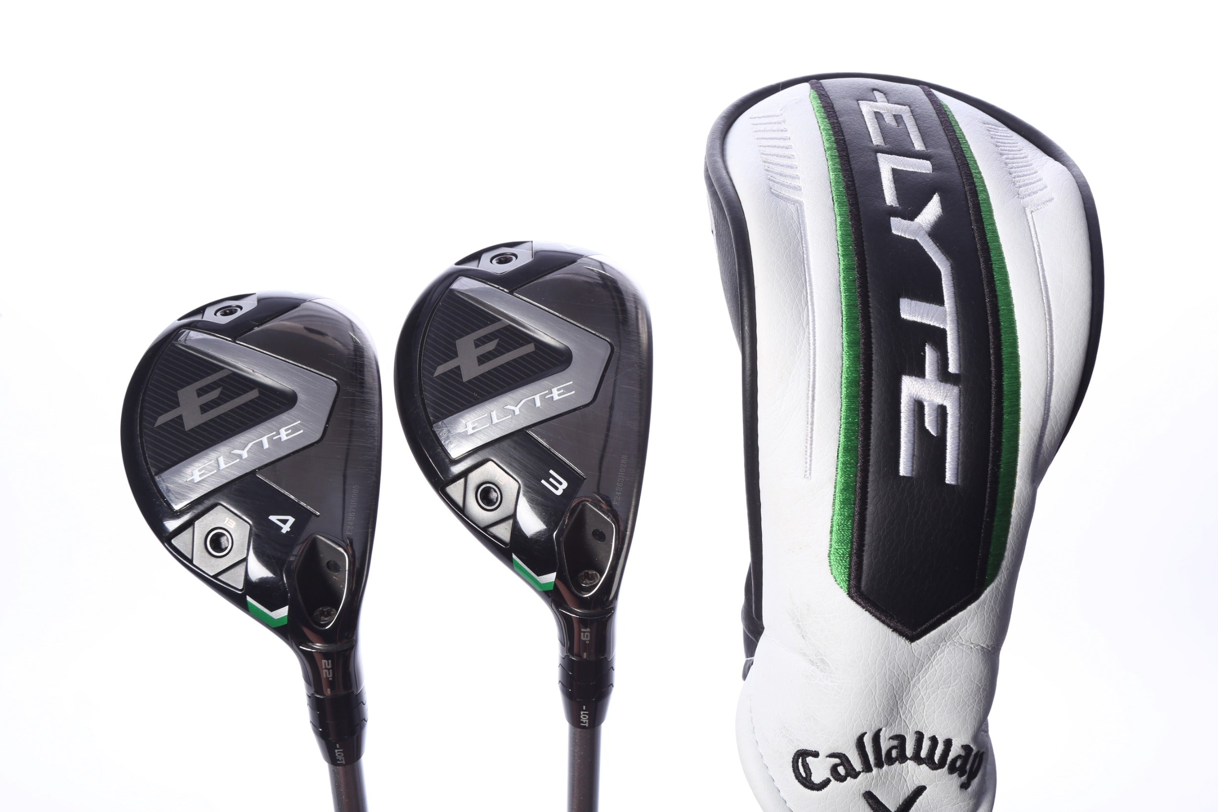 Used Callaway Elyte Hybrid Set - Right-Handed - 3H, 4H - Stiff Flex-Next Round