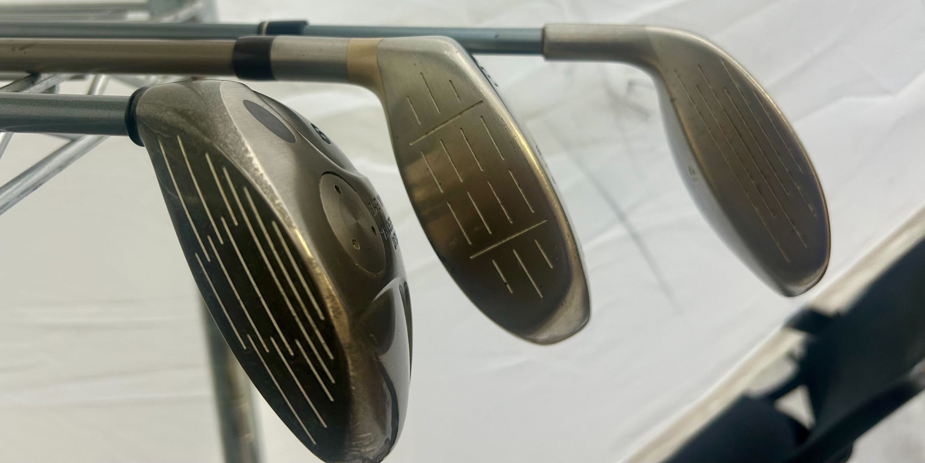 Wholesale Lot of 40 Golf Clubs - Assorted Taylormade and Cobra Fairway Woods-Next Round