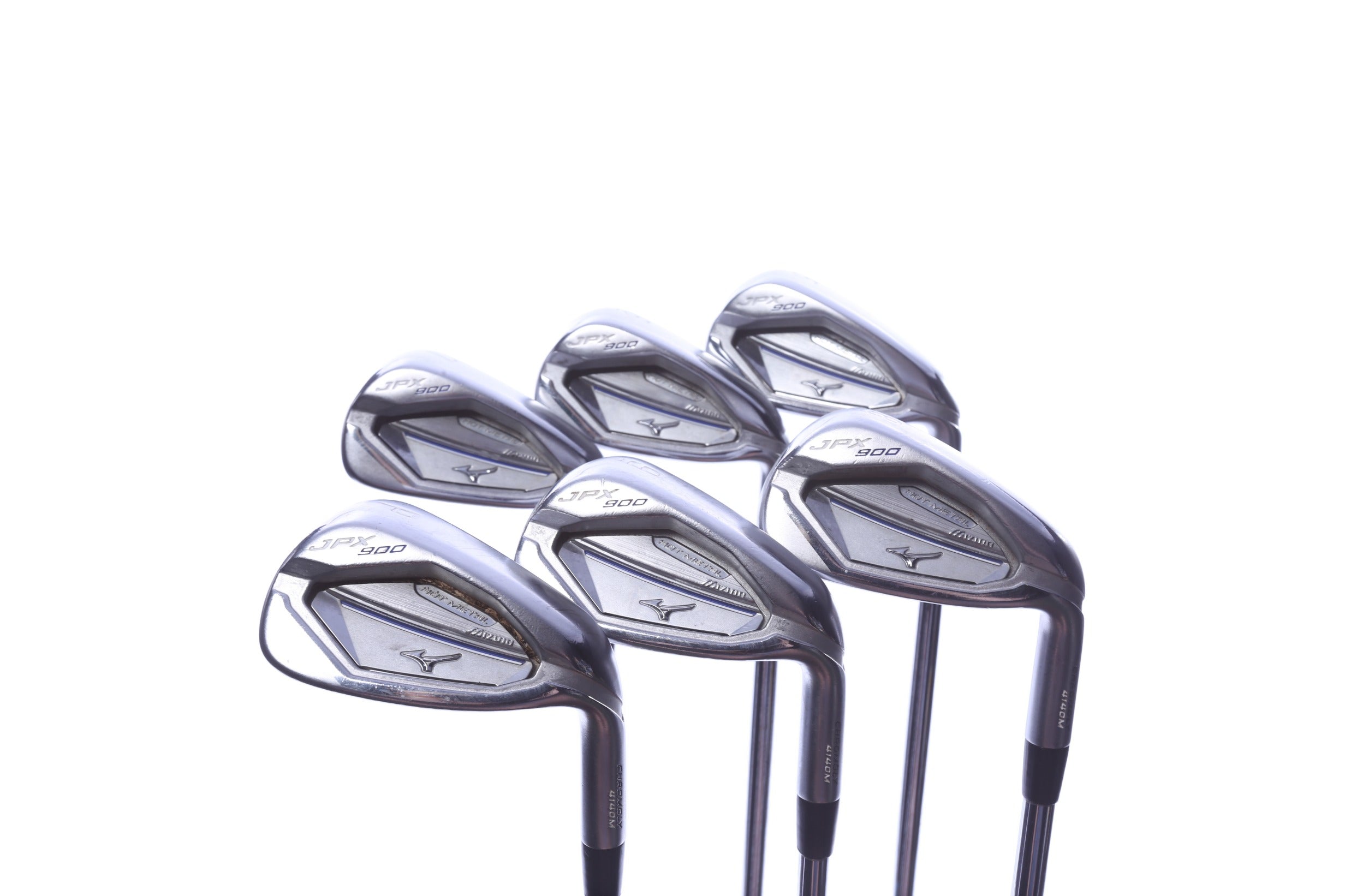 Used Mizuno JPX 900 Hot Metal Iron Set - Right-Handed - 5-PW - Stiff Flex