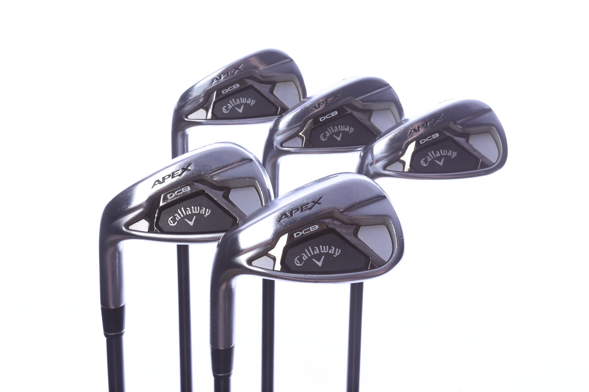Used Callaway Apex DCB Iron Set - Left-Handed - 6-PW - Regular Flex-Next Round