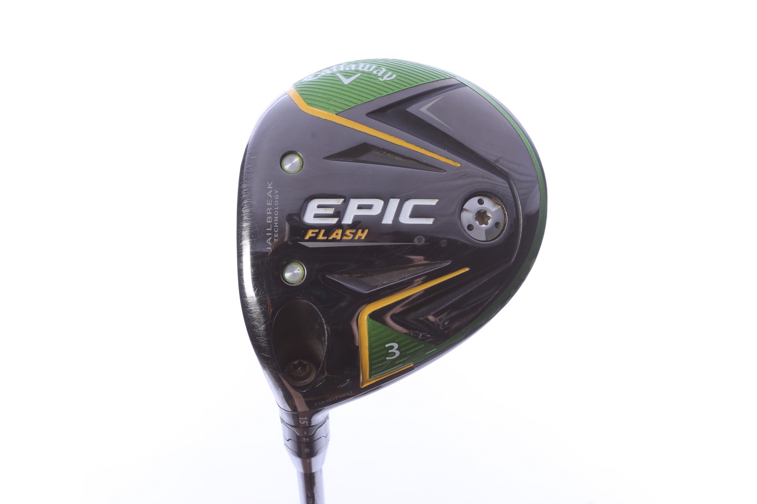Used Callaway Epic Flash 3-Wood - Left-Handed - 15 Degrees - Seniors Flex-Next Round